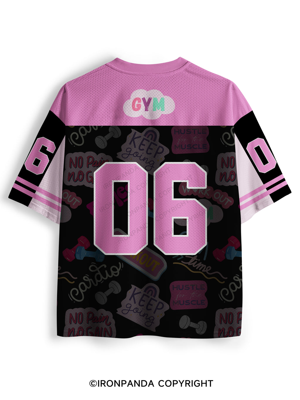 Colorful Fitness Mesh Jersey