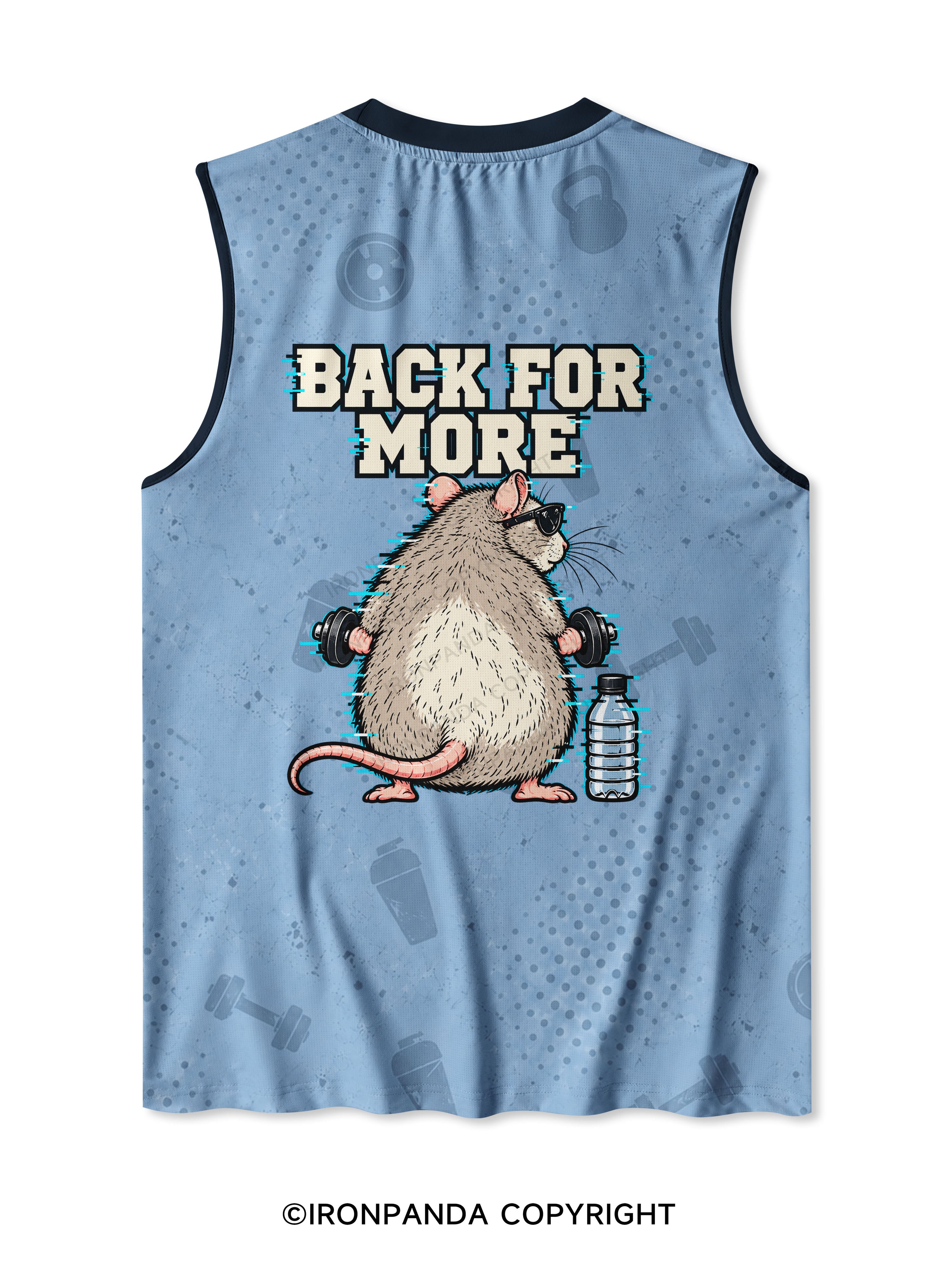 GYM RAT Quick-Dry Mesh Tank