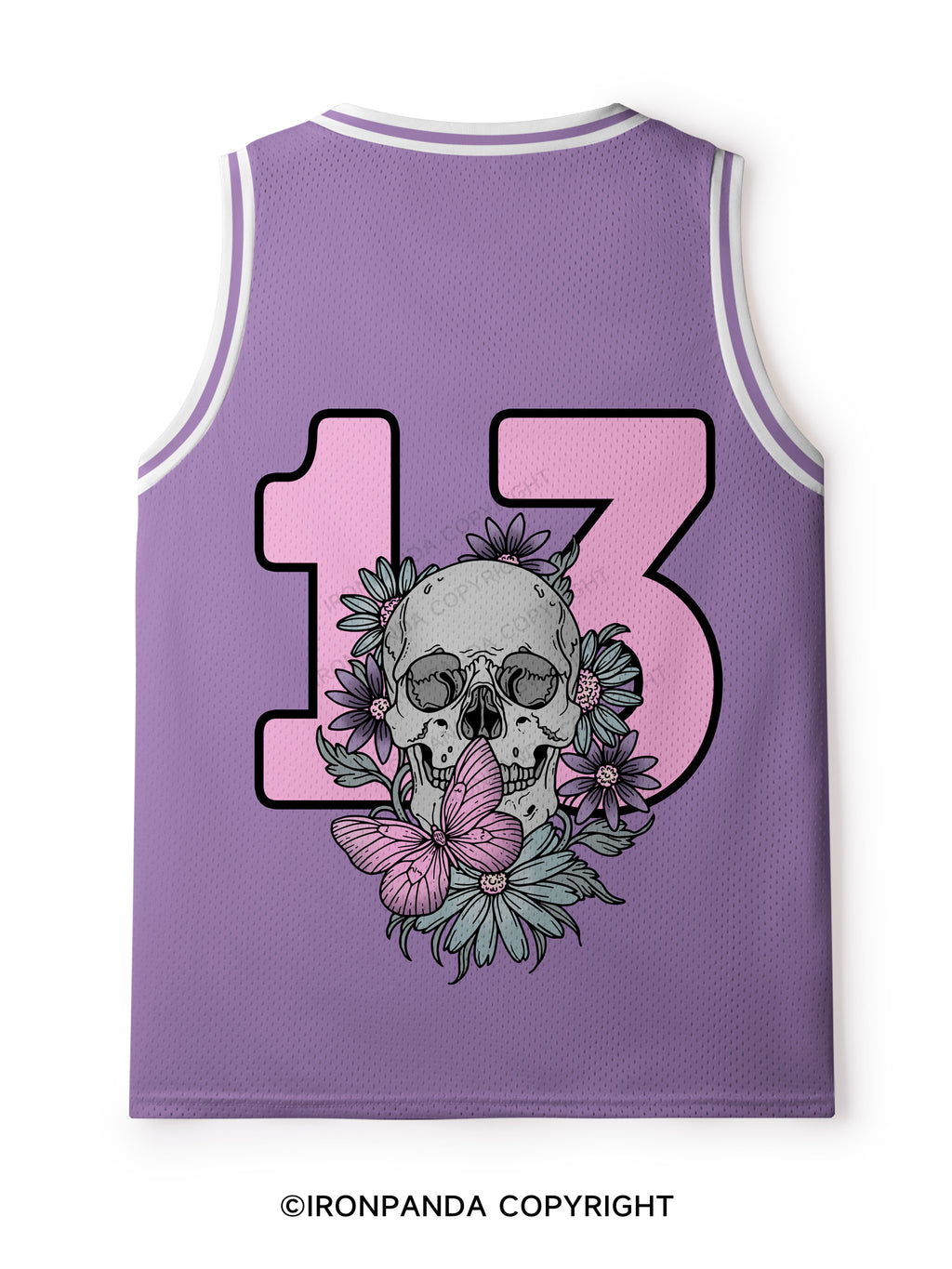 DEAD INSIDE BUT STILL MADE IT TO THE GYM FLOWER Mesh Tank Top