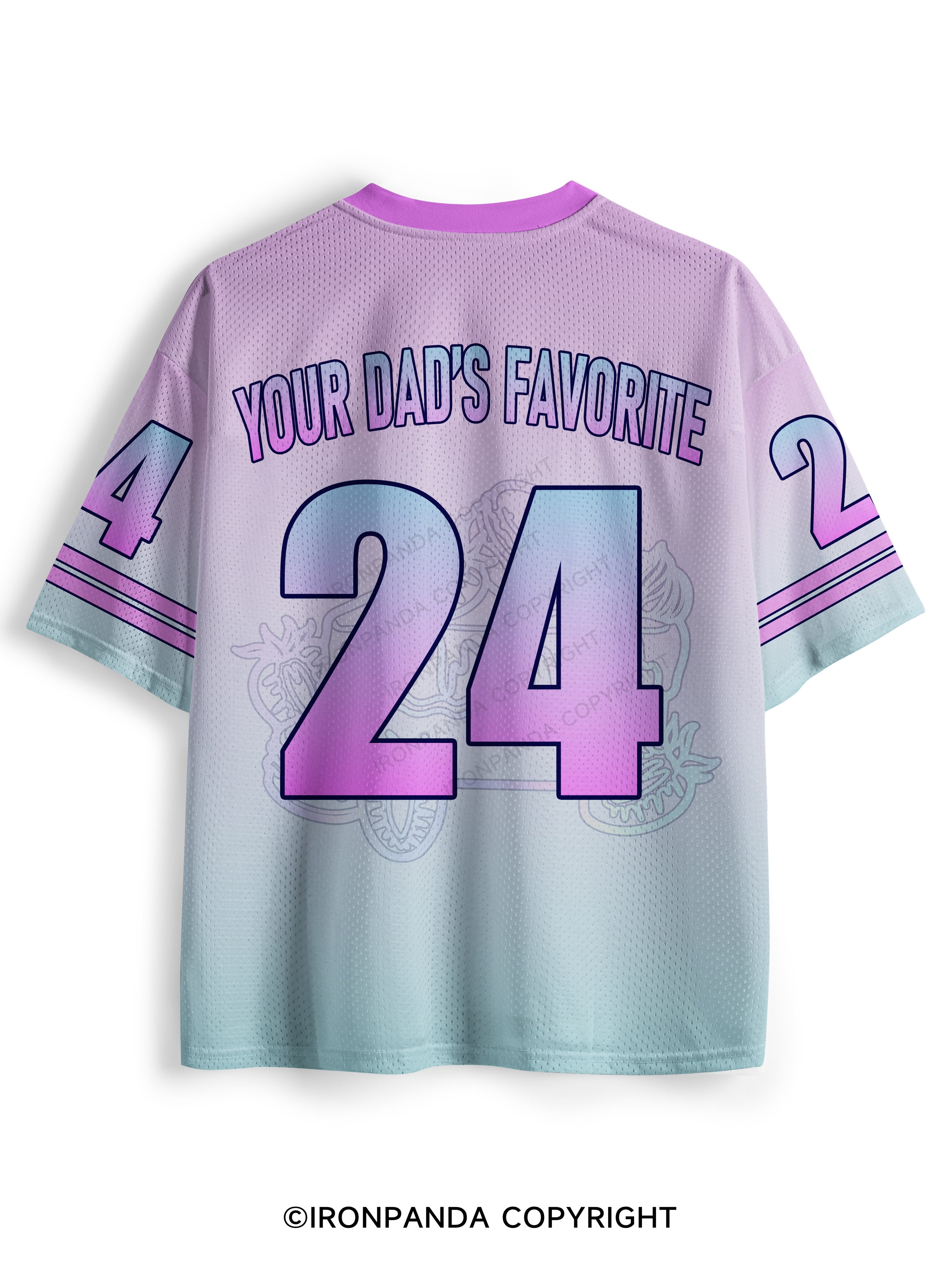 I'M FAT BECAUSE EVERY TIME I FUCK YOUR DAD HE MAKES ME A SANDWICH FUNNY GYM Mesh Jersey