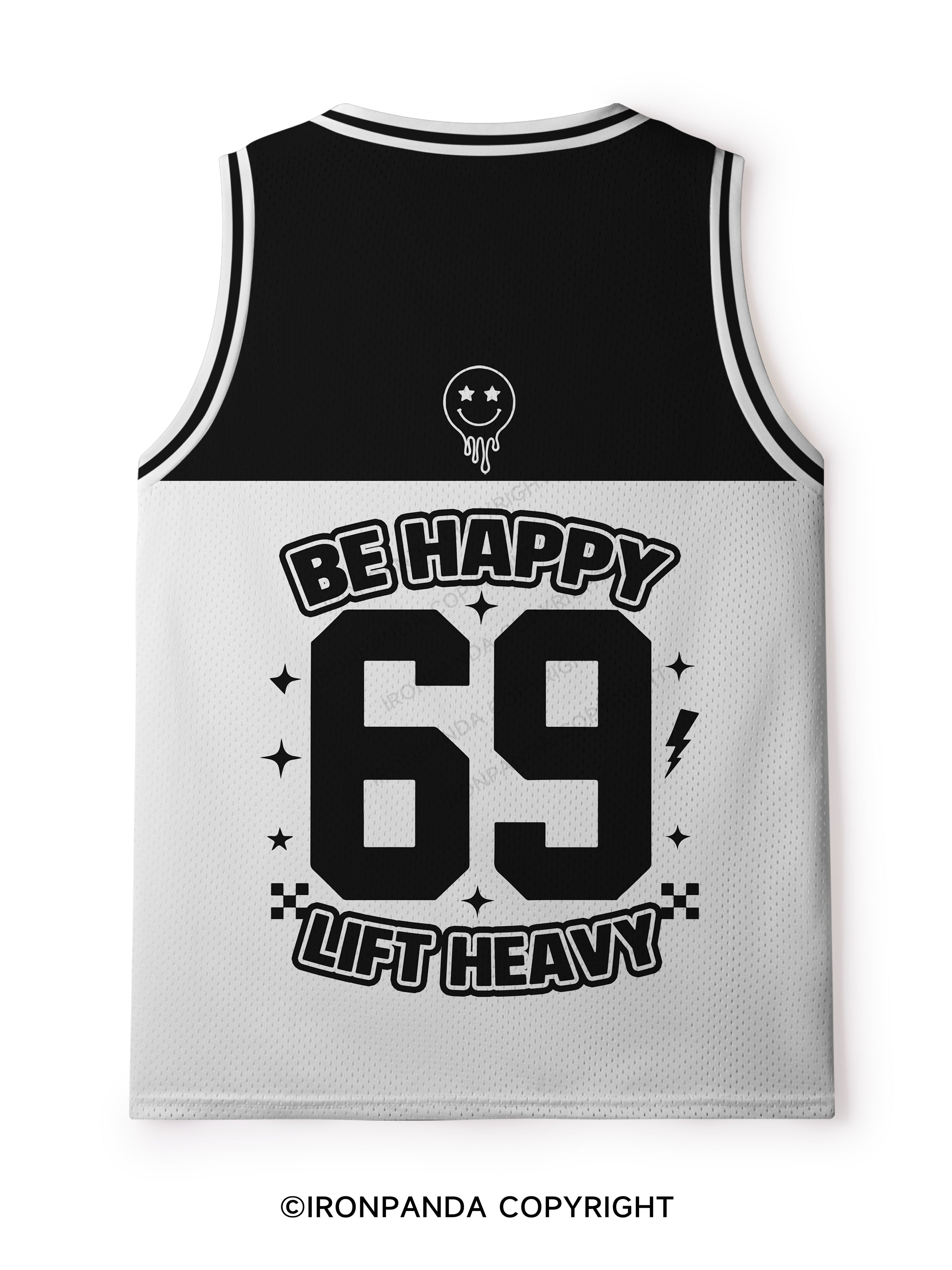Be Happy Lift Heavy Mesh Tank Top