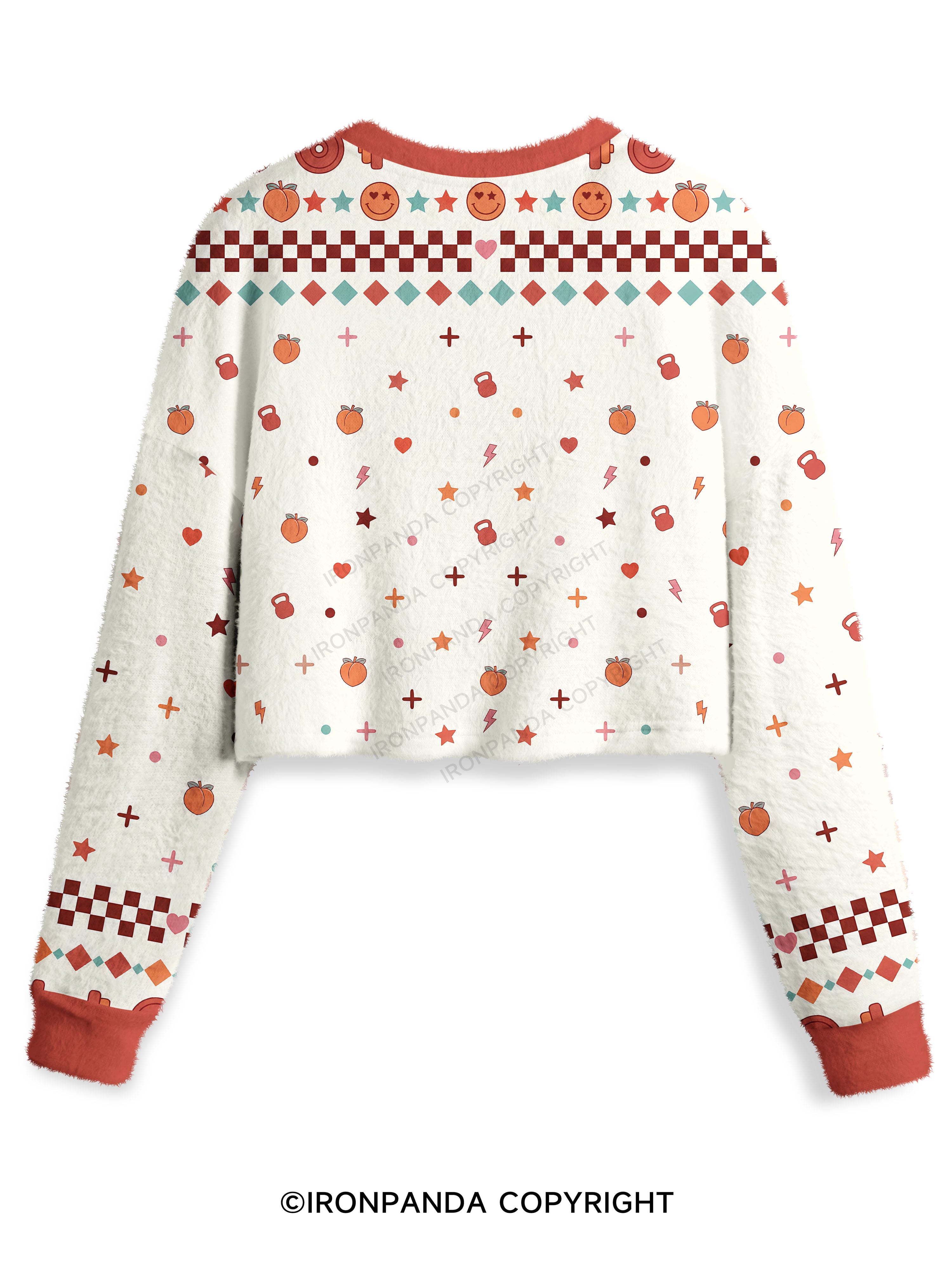 Don’t Be Moody Grow Ya Booty Crop Ugly Sweater