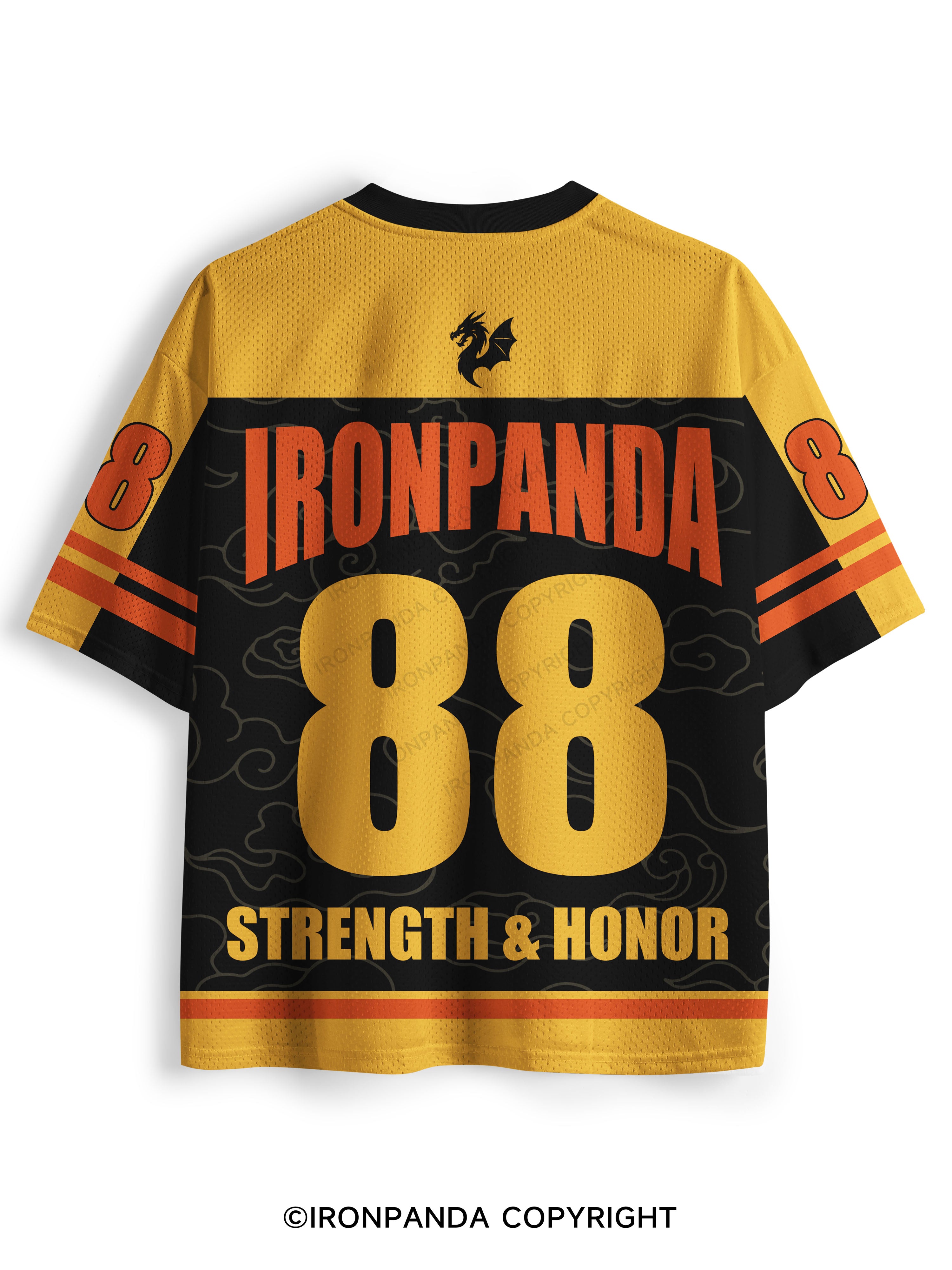 Chinese dragon Mesh Jersey
