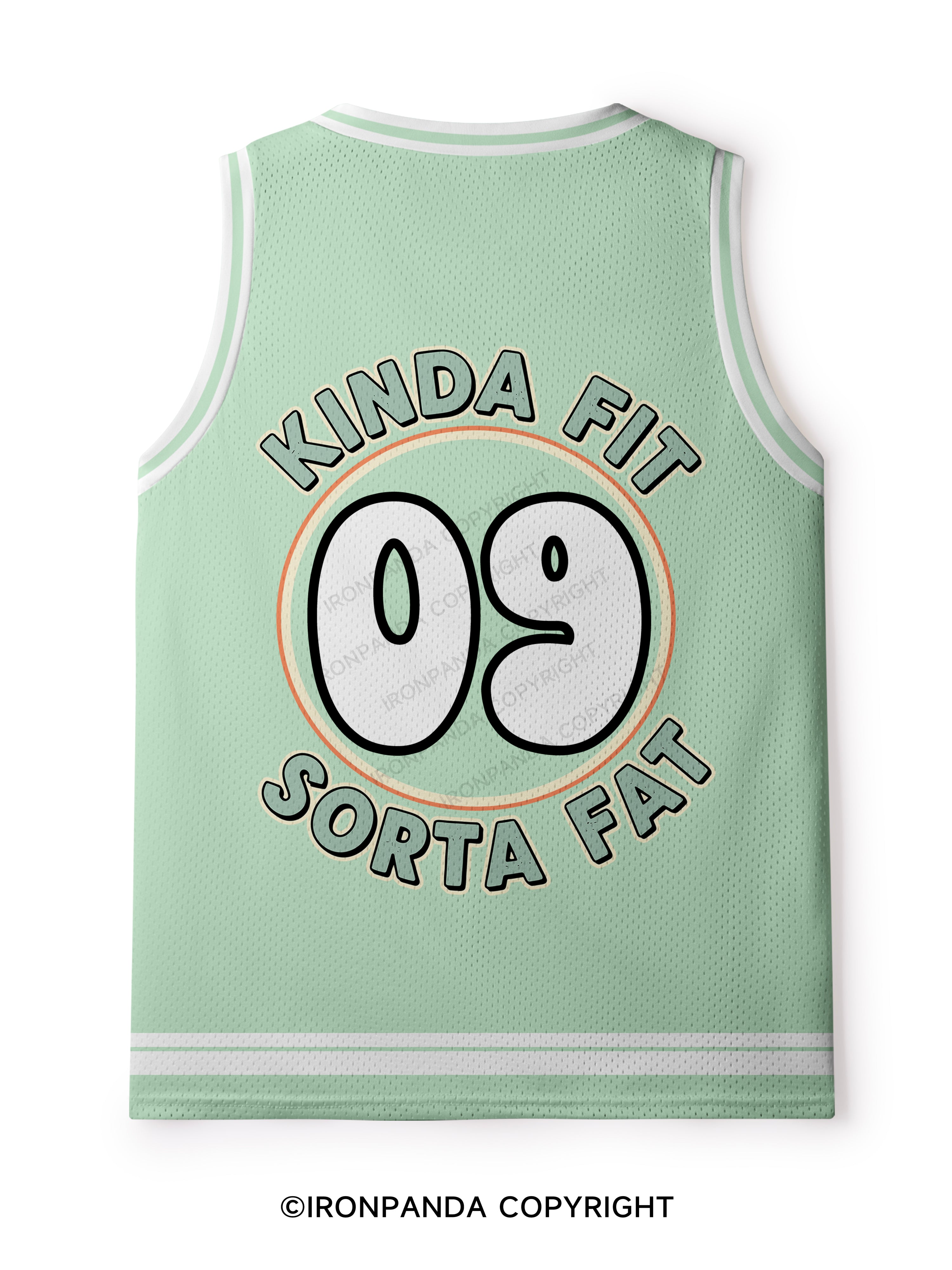 KINDA FIT SORTA FAT DOUNT Mesh Tank Top