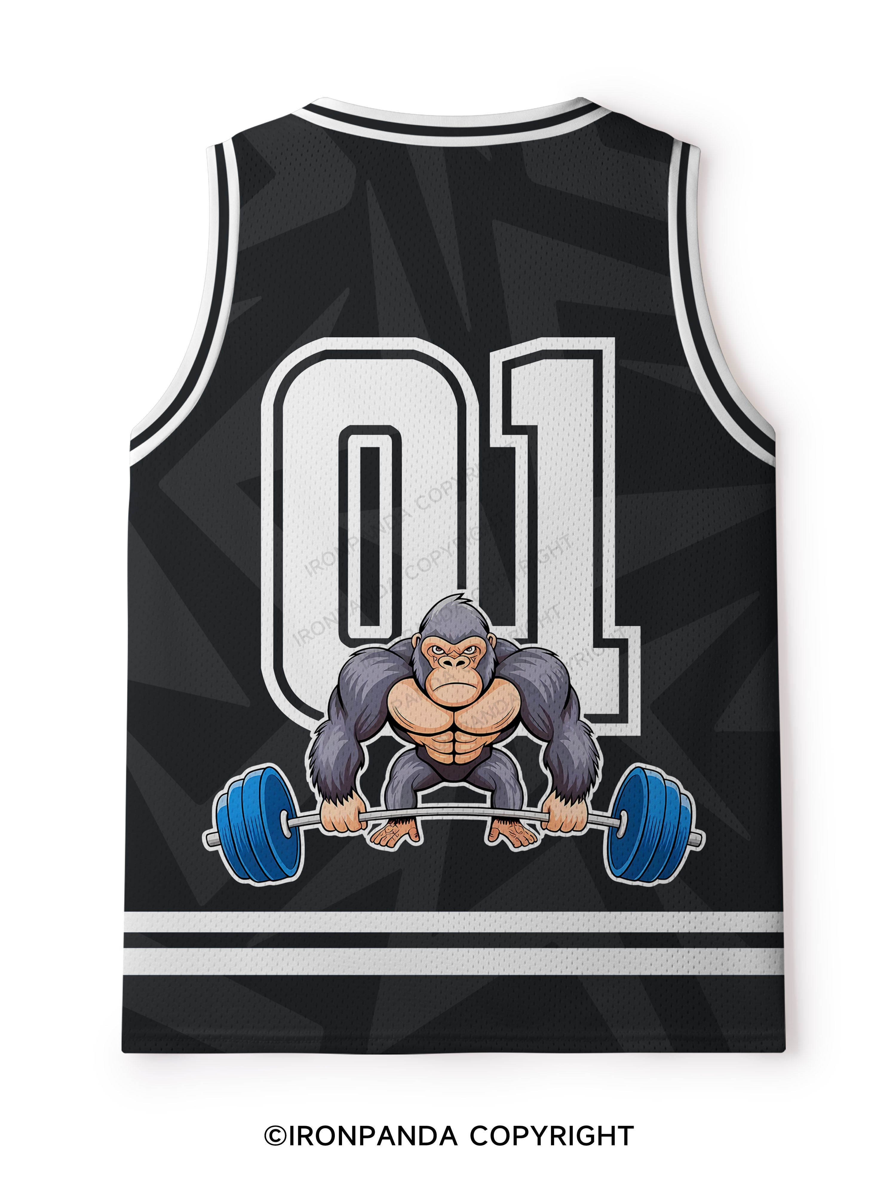 I workout because I'm ugly Mesh Tank Top