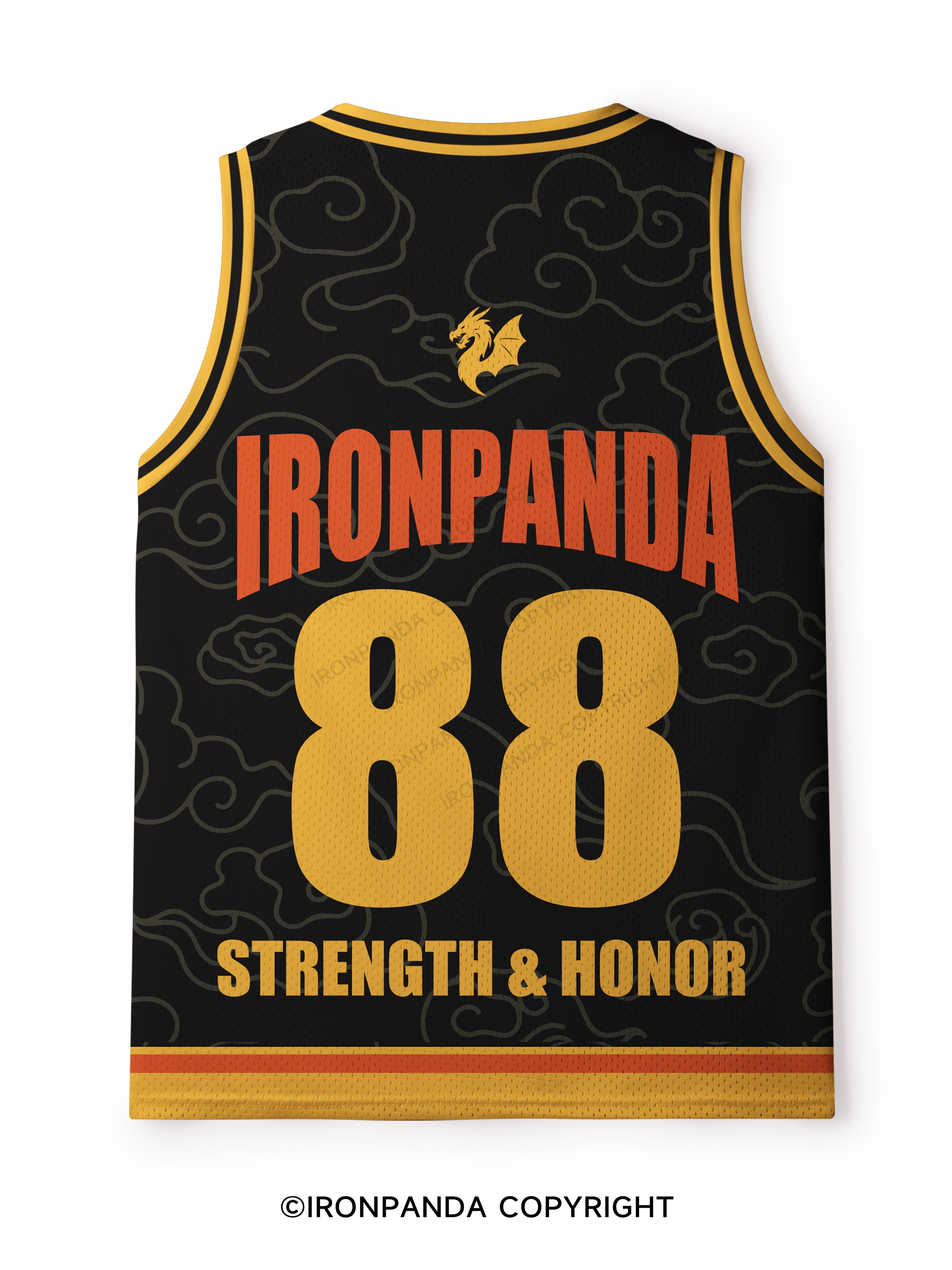 Chinese dragon Mesh Tank Top