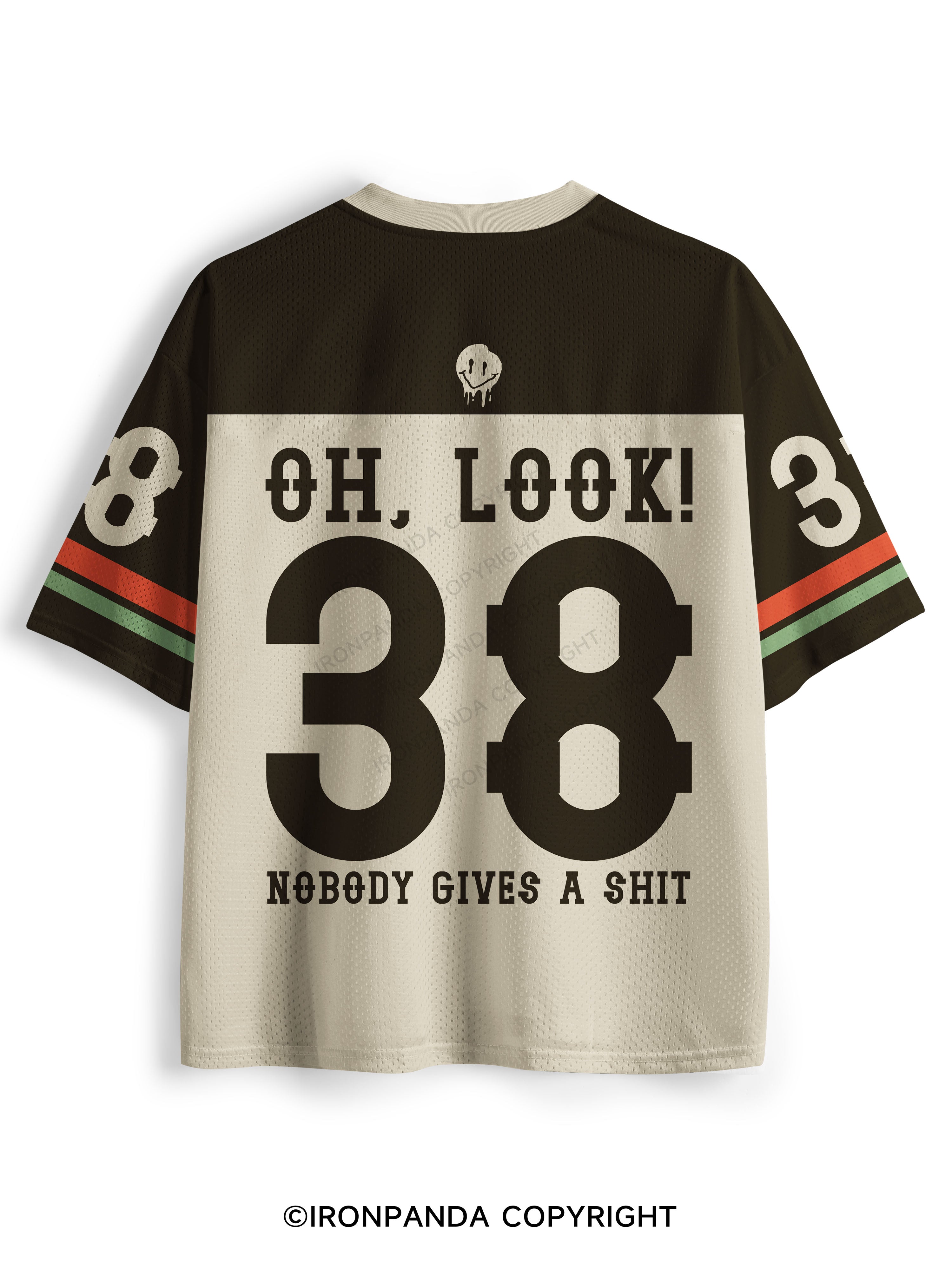 OH, LOOK! NOBODY GIVES A SHIT Mesh Jersey