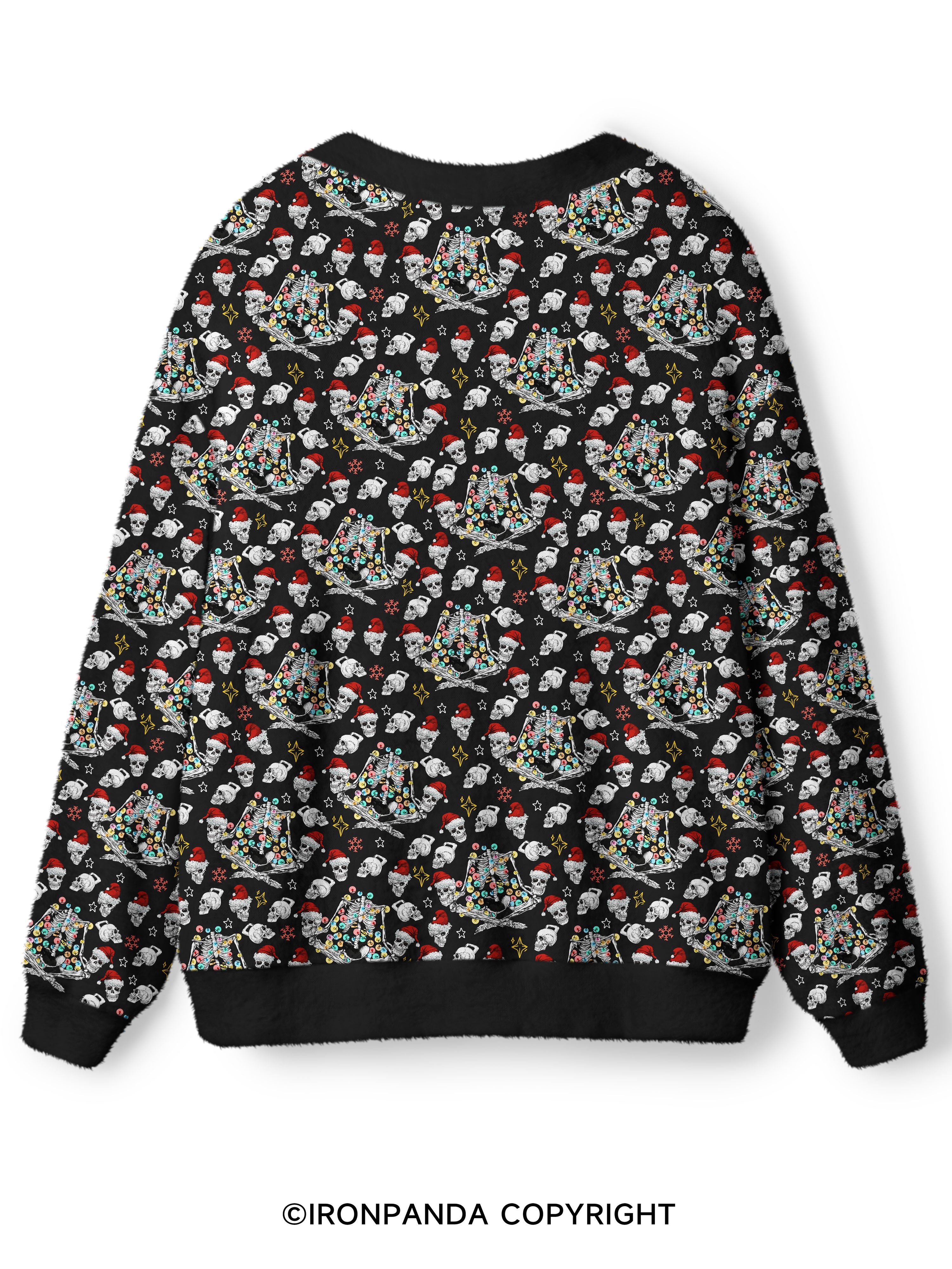 Merry Mindfulness Ugly Cardigan Sweater