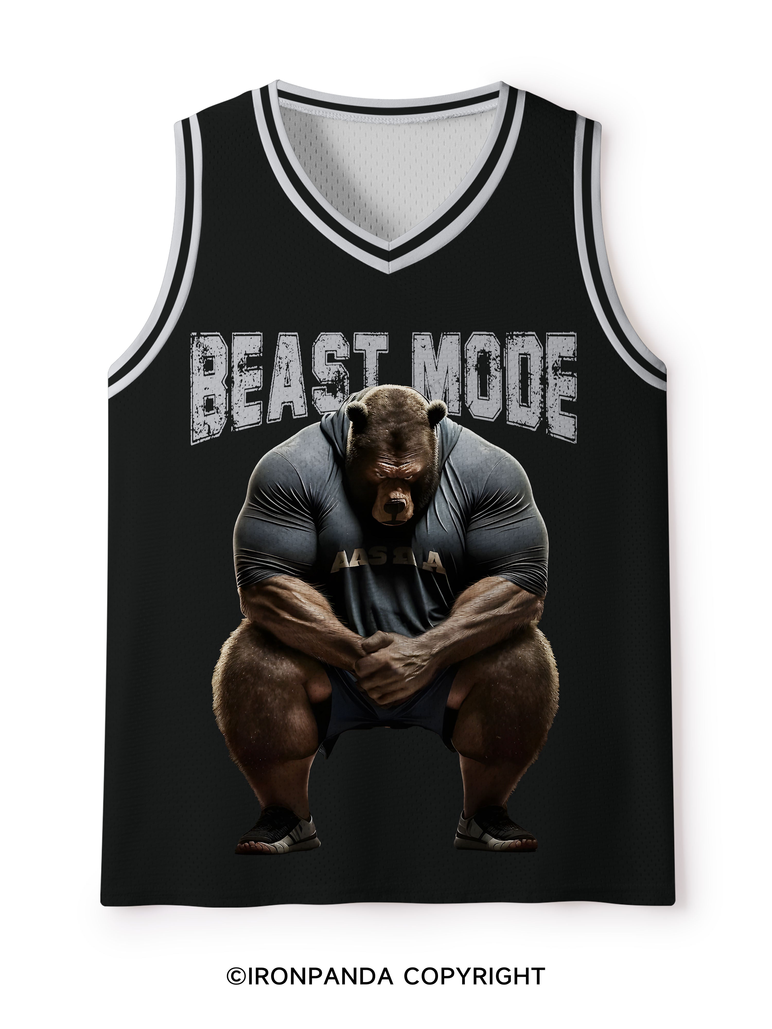 I'M NOT HERE TO TALK Mesh Tank Top