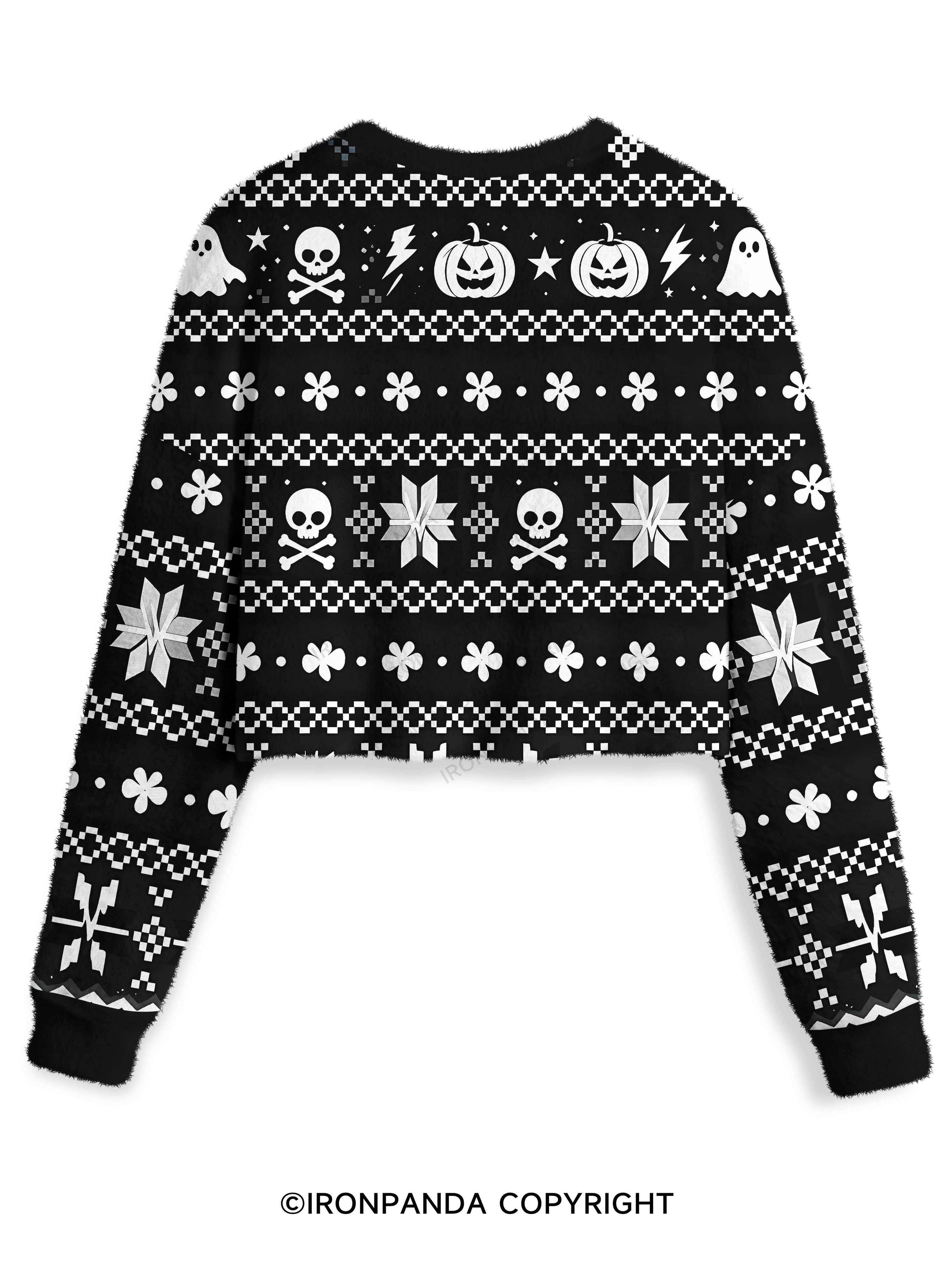 KILLING MY WORKOUT Crop Ugly Sweater
