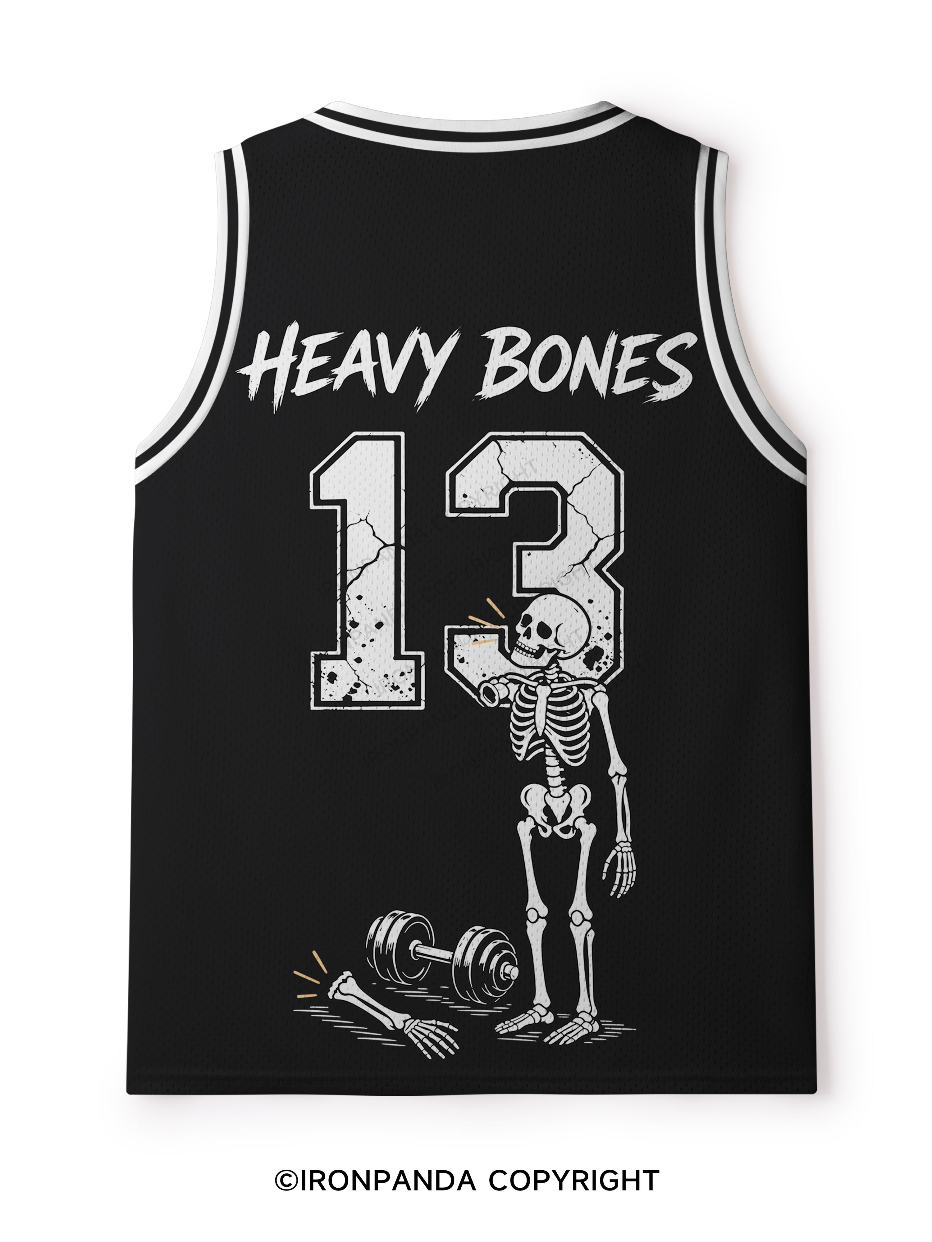 Well Shit Skeleton Mesh Tank Top