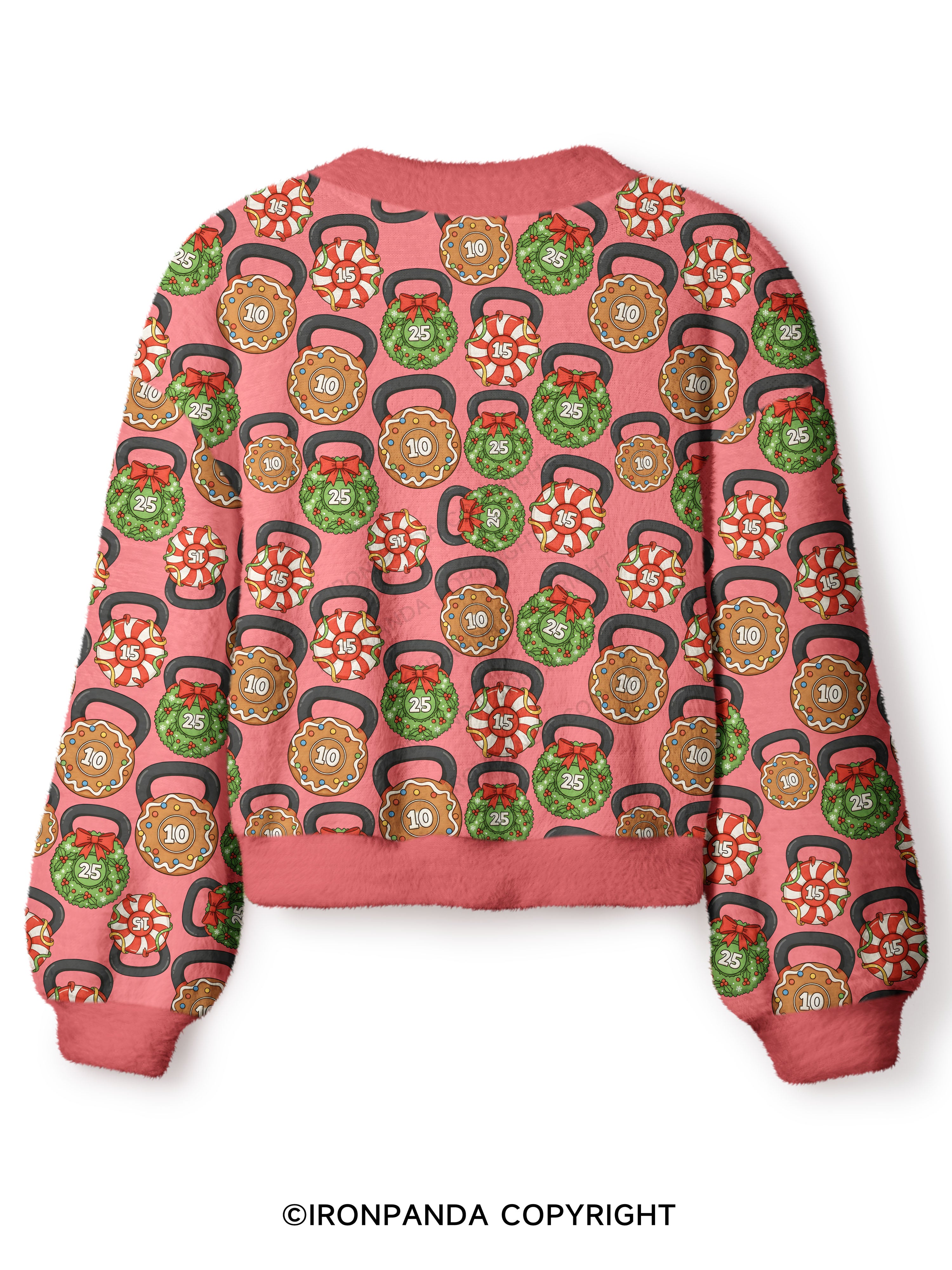 Shhh I'm Doing Math Crop Ugly Cardigan Sweater