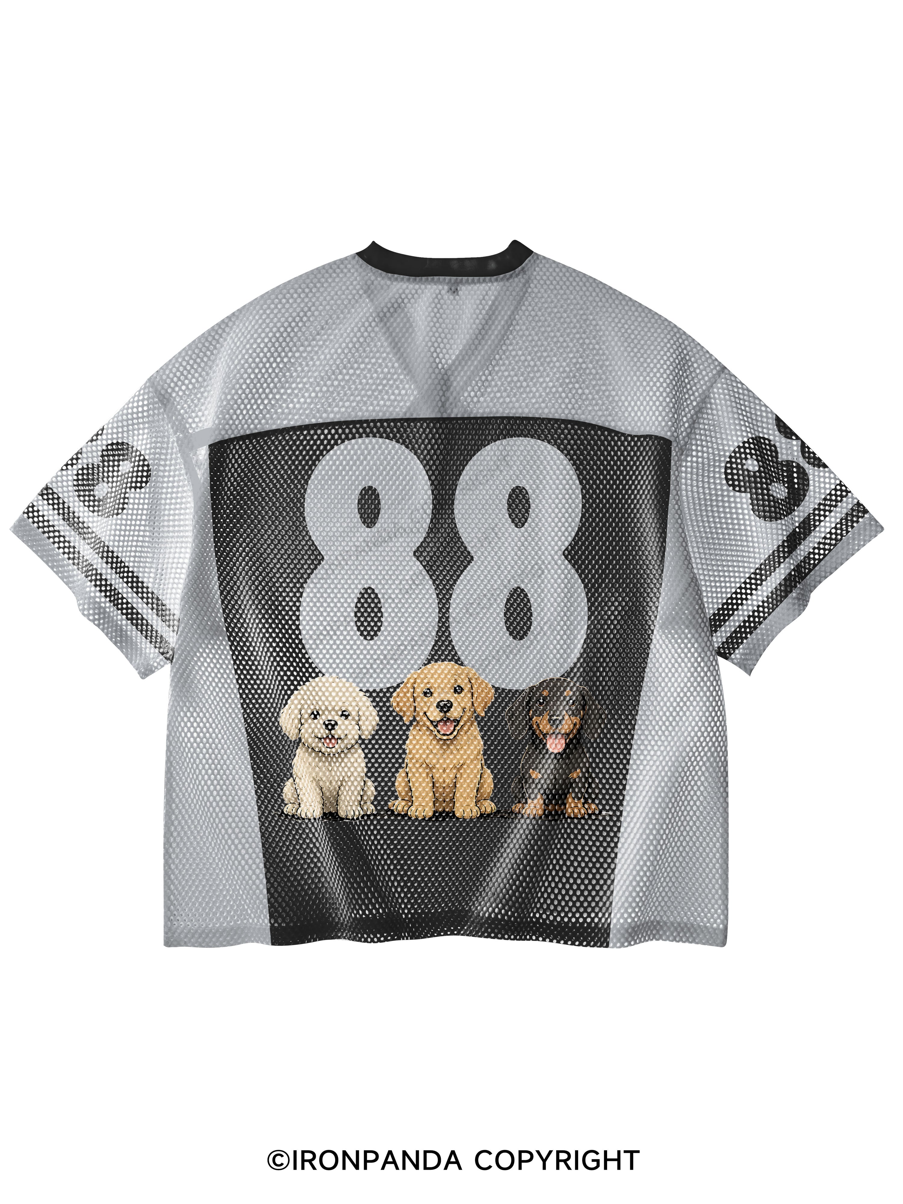 LIFT HEAVY PET DOGS FUNNY GYM V-Neck Open Hole Mesh Top