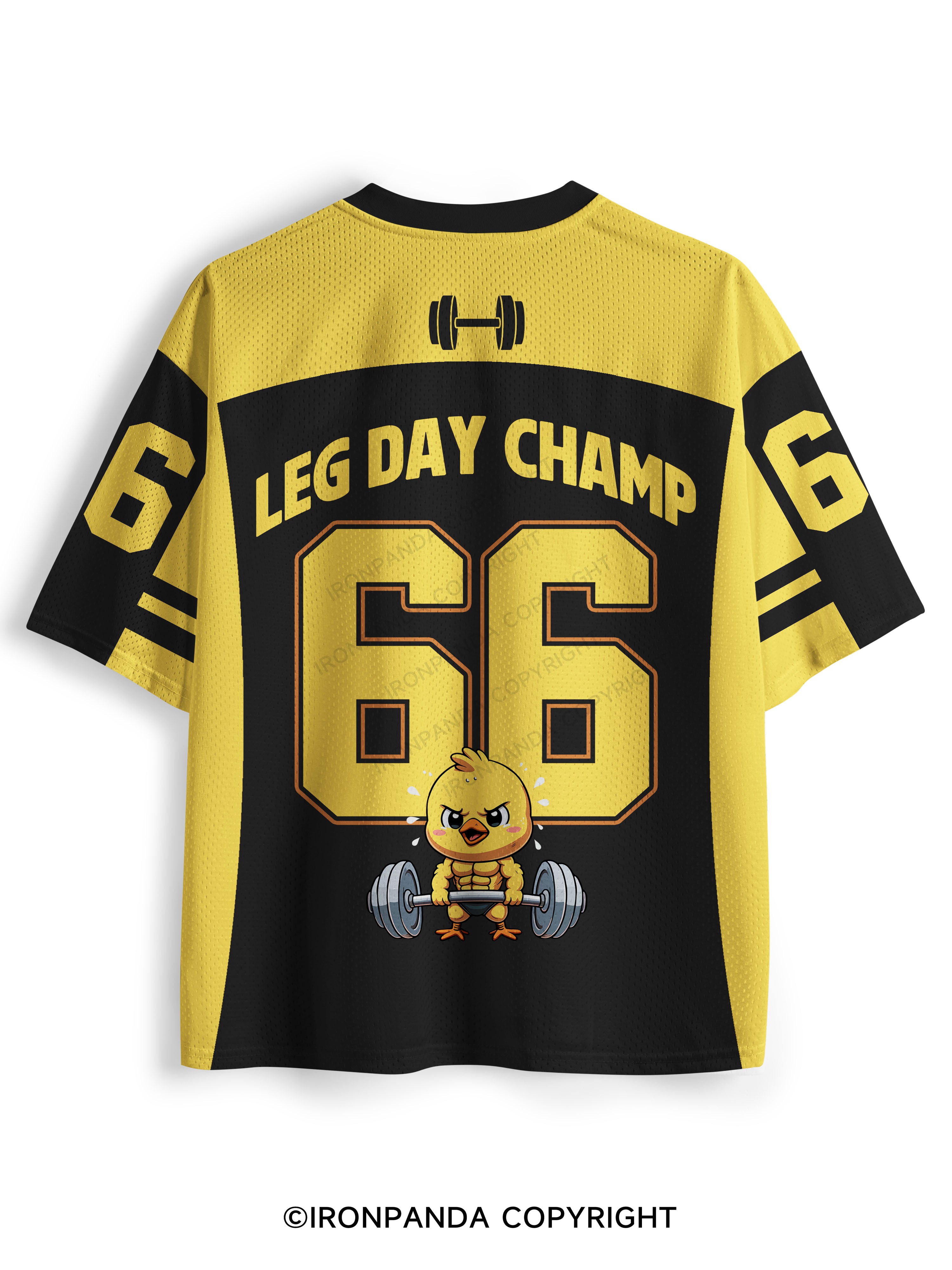 never skip leg day Mesh Jersey