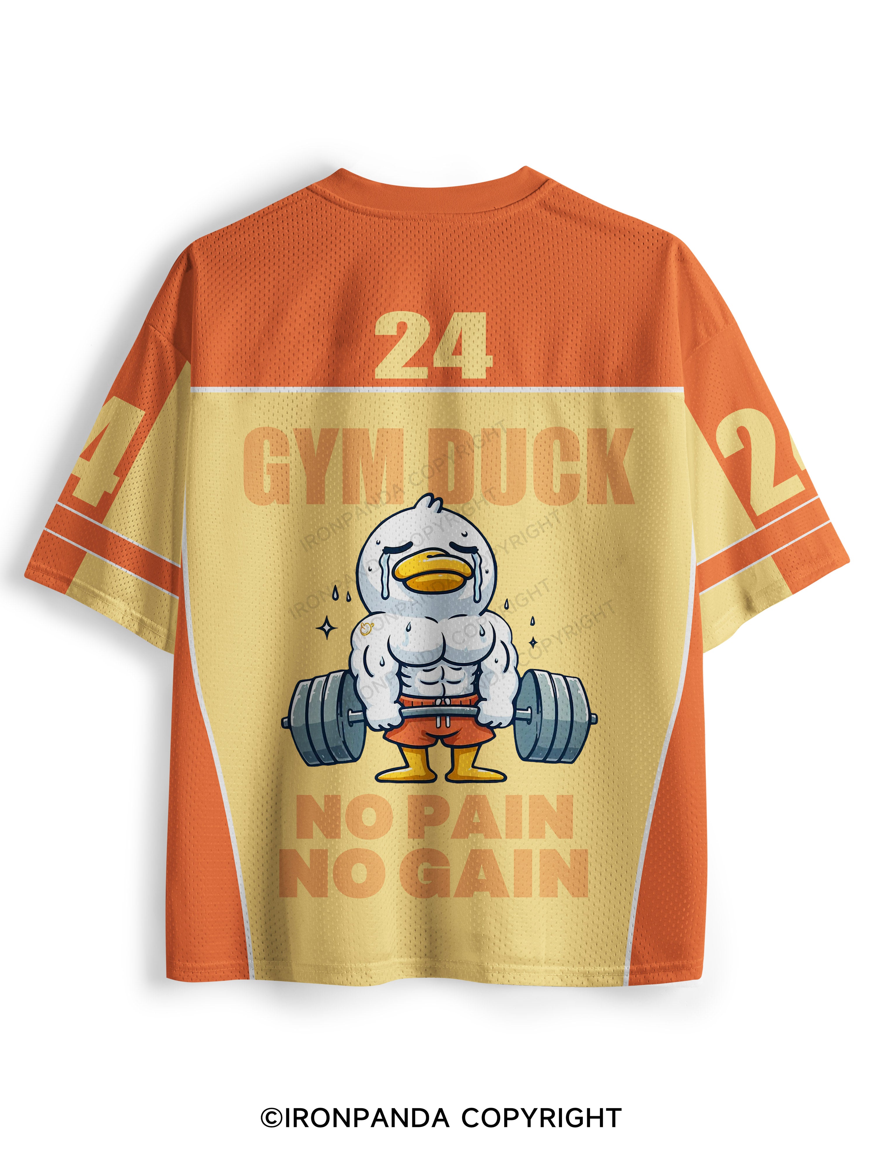 No Pain No Gain Duck Mesh Jersey