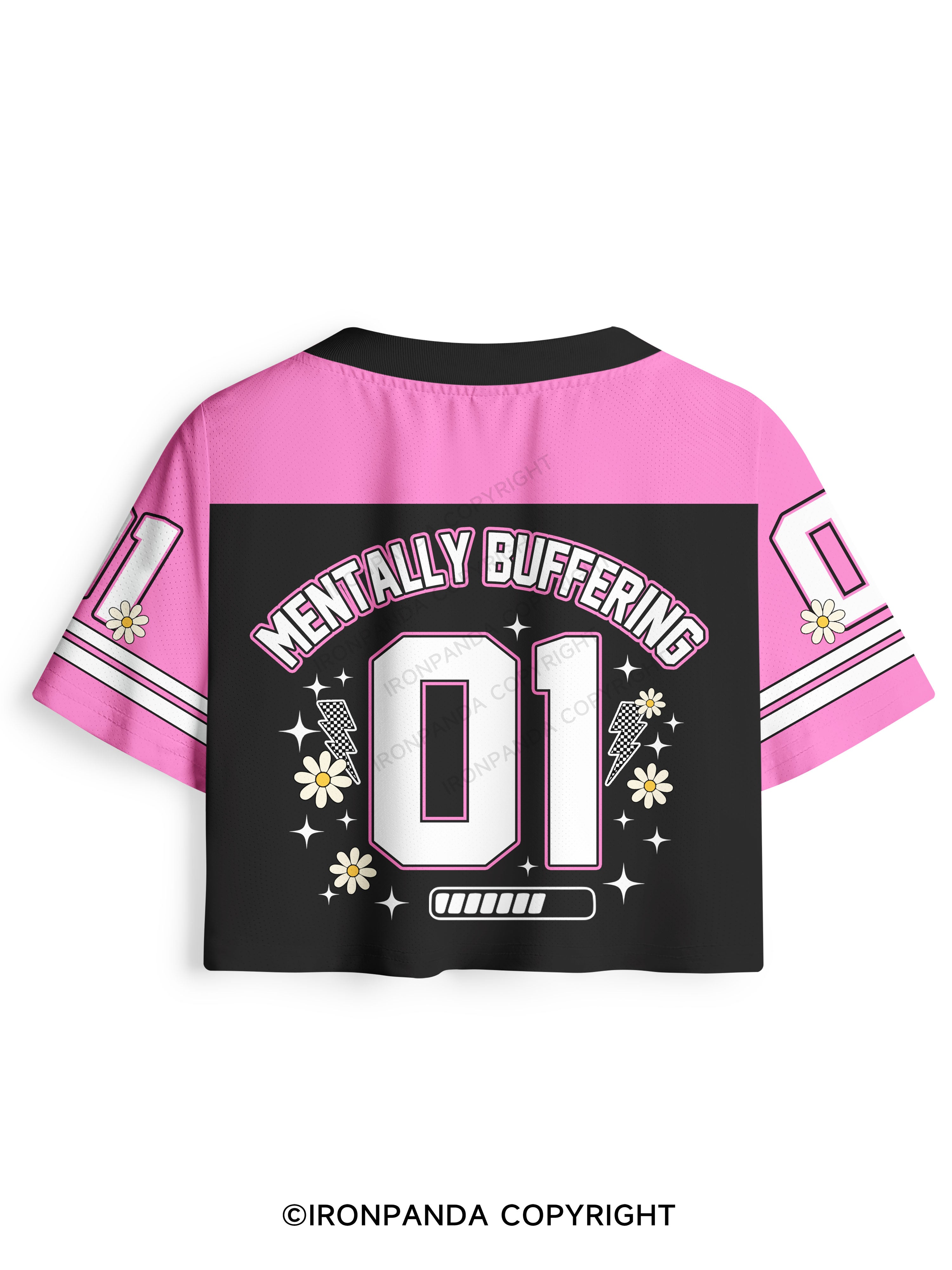 PLEASE HOLD I'M MENTALLY BUFFERING Pro Mesh Jersey