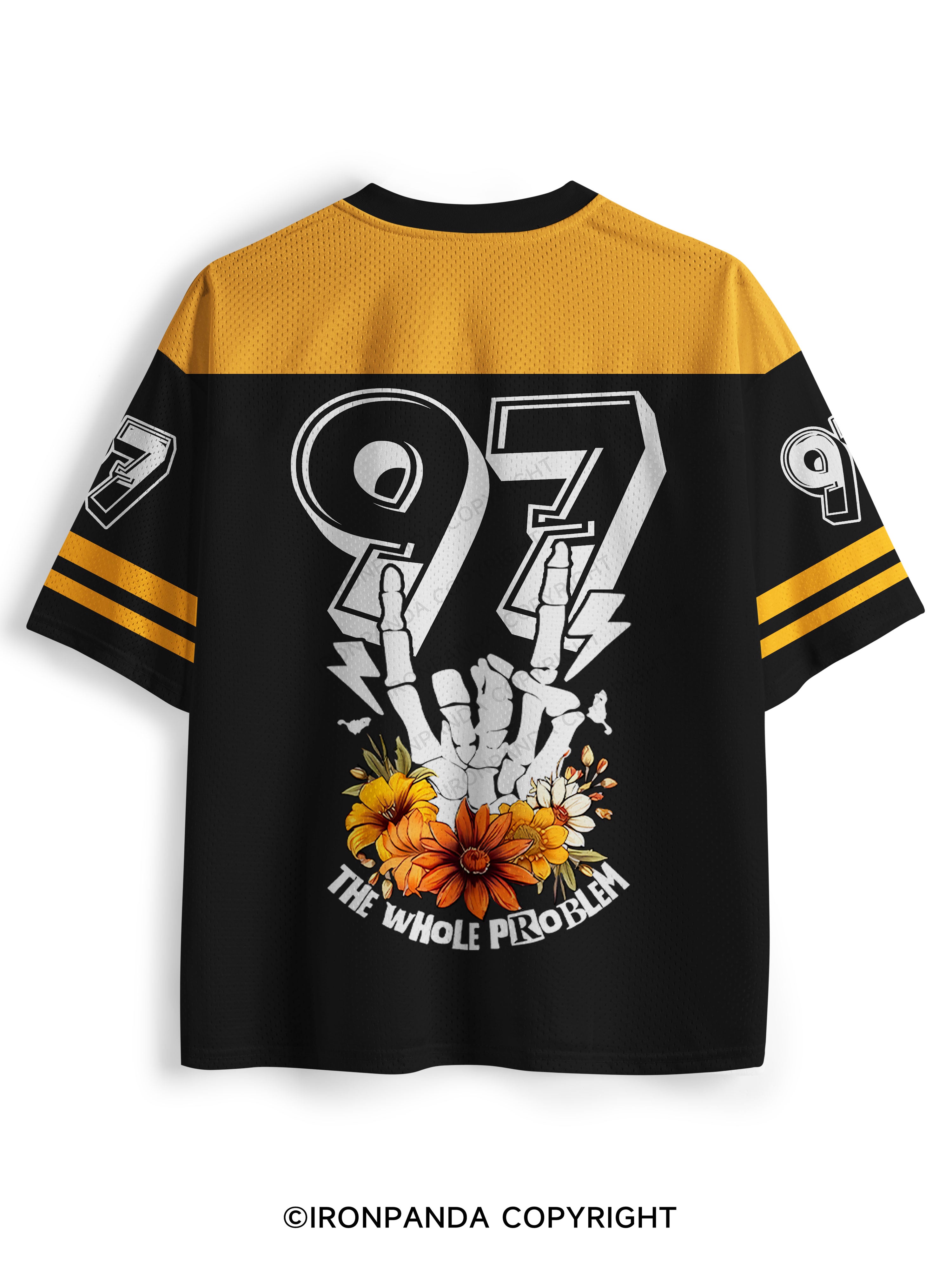 Don't be a part of the problem, be the whole problem Mesh Jersey