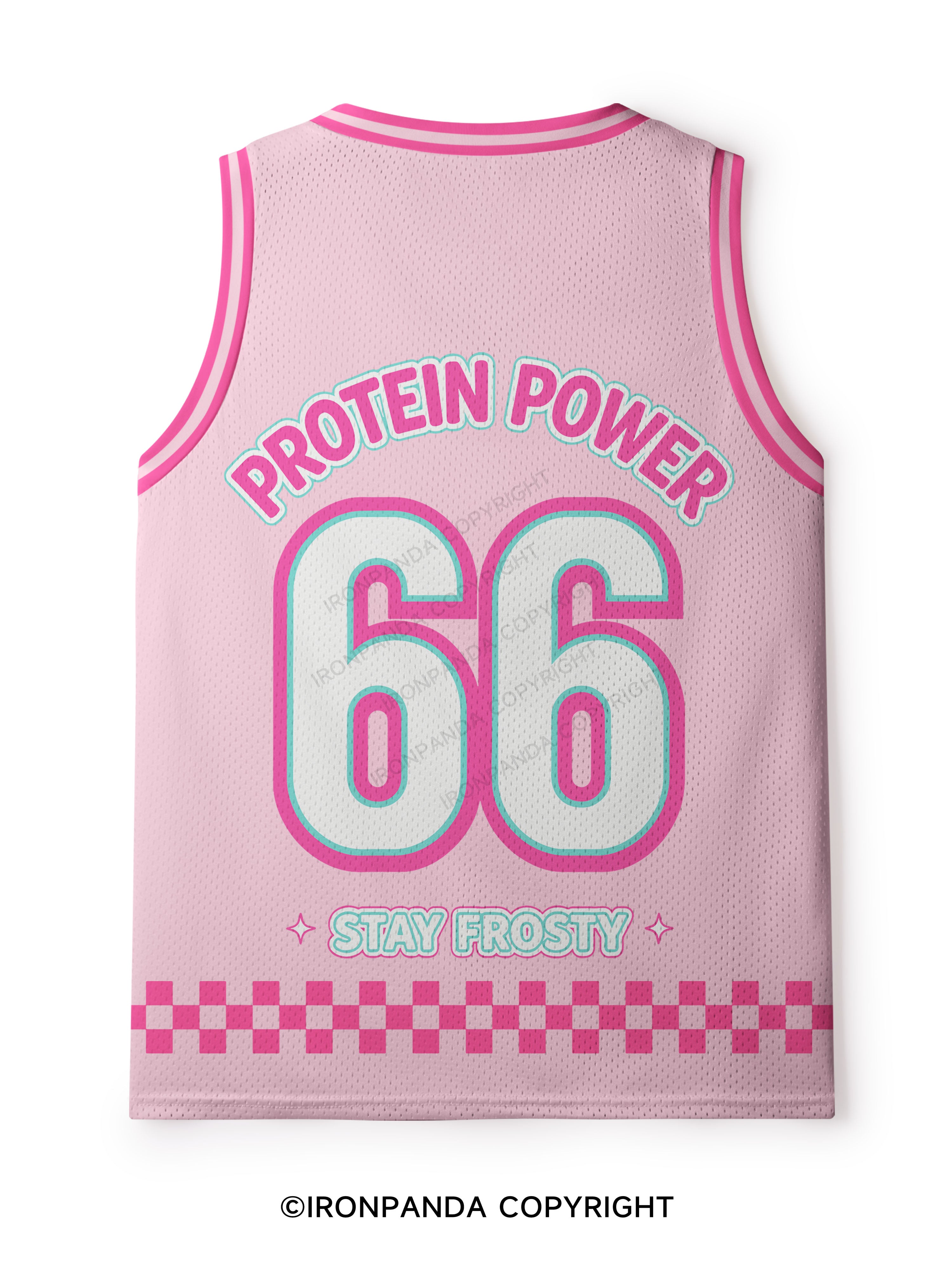 POWERED BY PROTEIN GYM Mesh Tank Top
