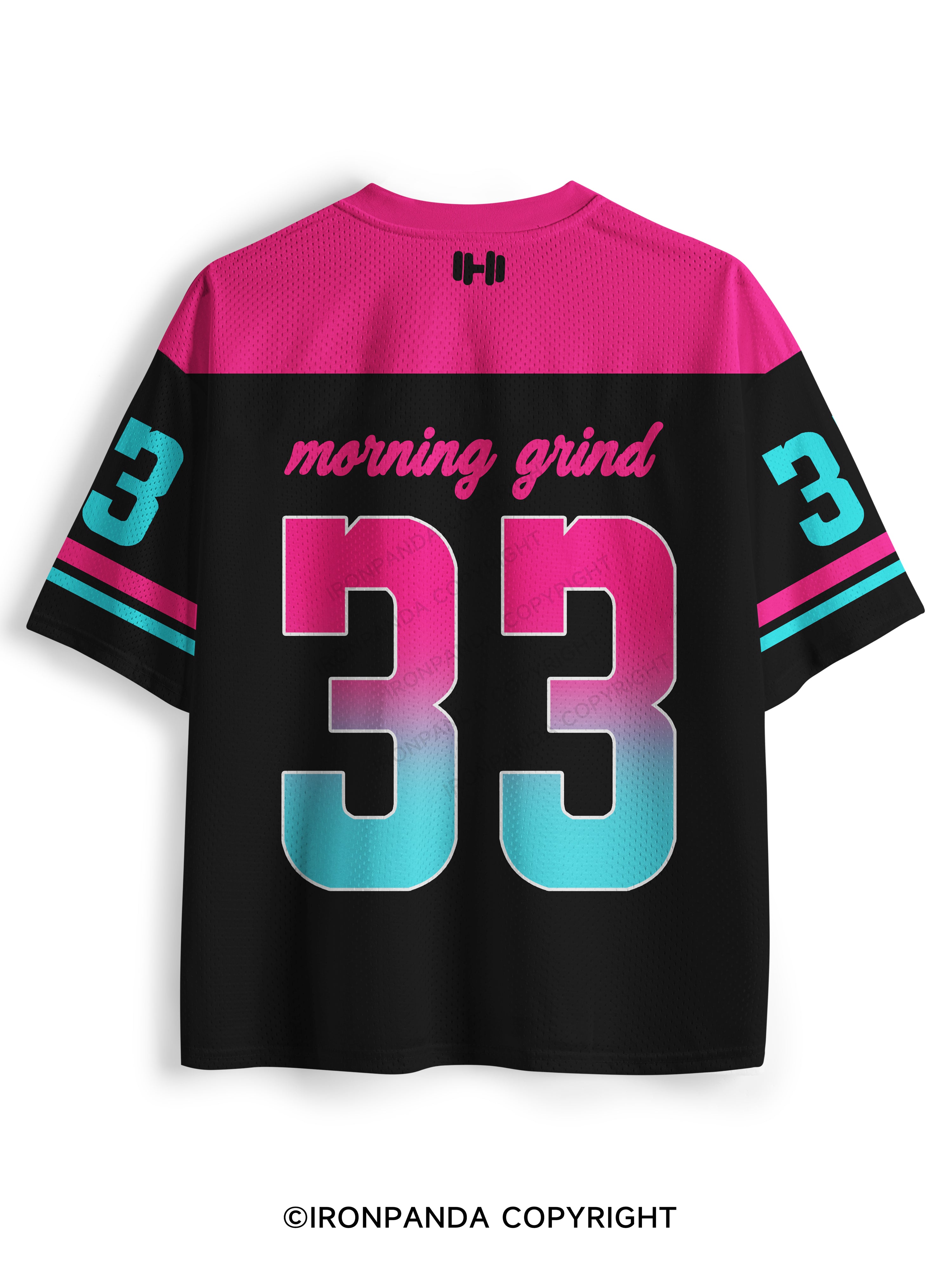 I EXERCISE IN THE MORNING GYM Mesh Jersey