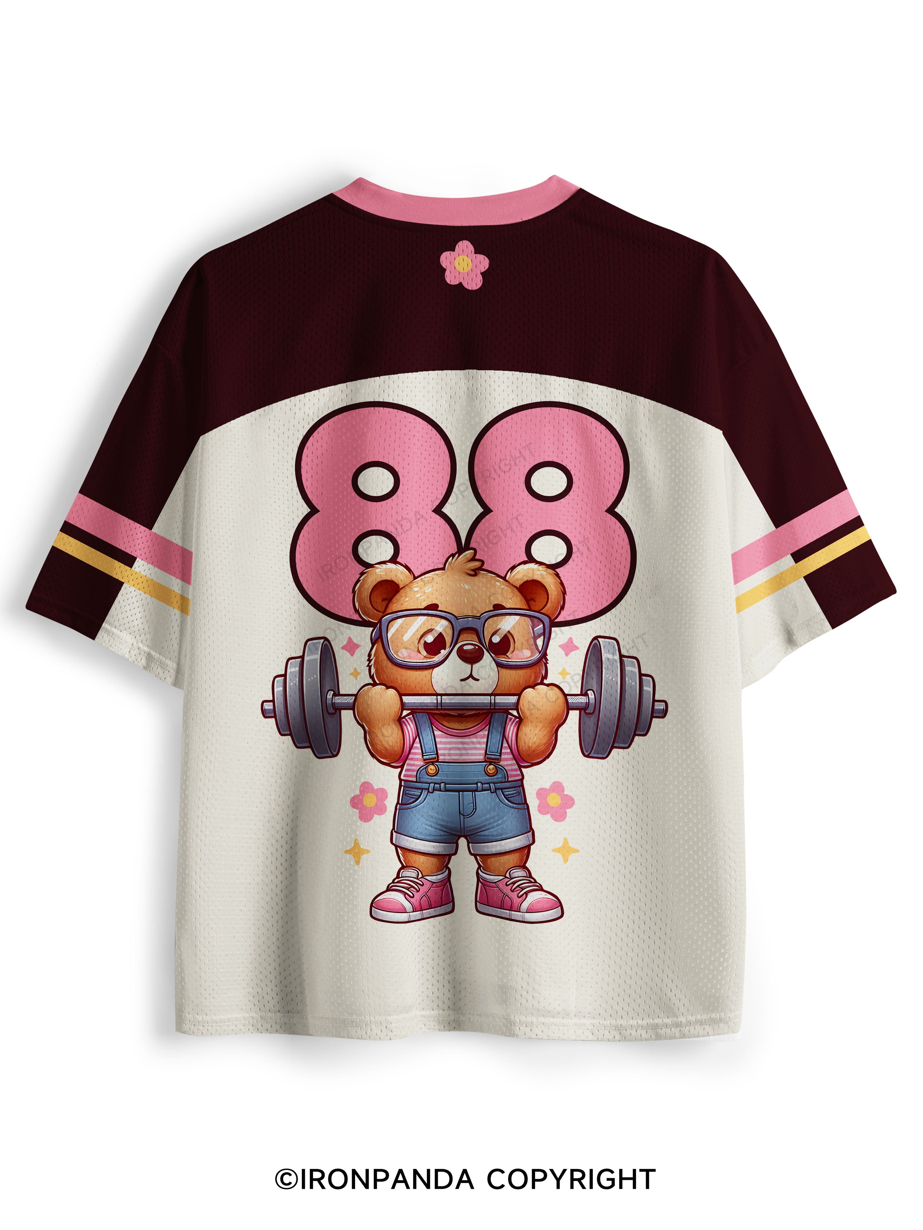 KINDA STRONG, SORTA FLUFFY Mesh Jersey