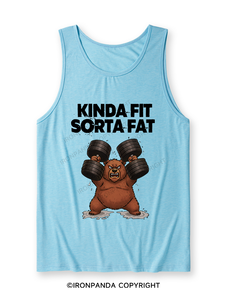 KINDA FIT SORTA FAT Ultra Soft Heather Tank