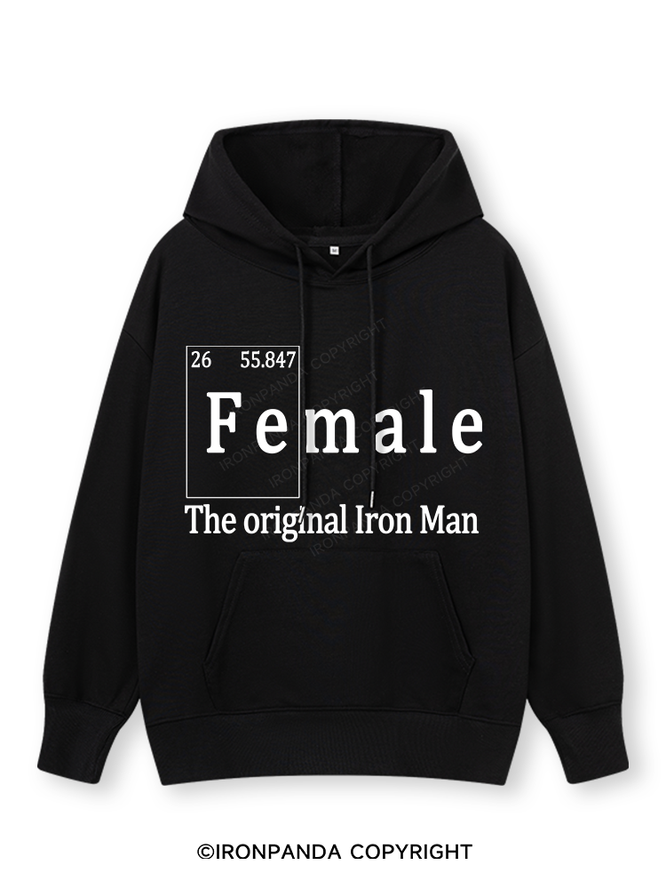 FEMALE THE ORIGINAL IRON MAN TRI ROCKER  Classic Gym Hoodie