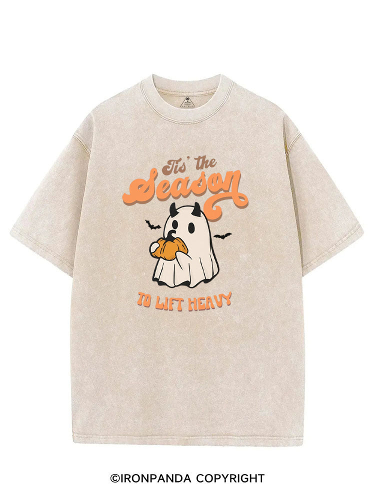 Tis the Season to Lift Heavy VINTAGE GYM SHIRT