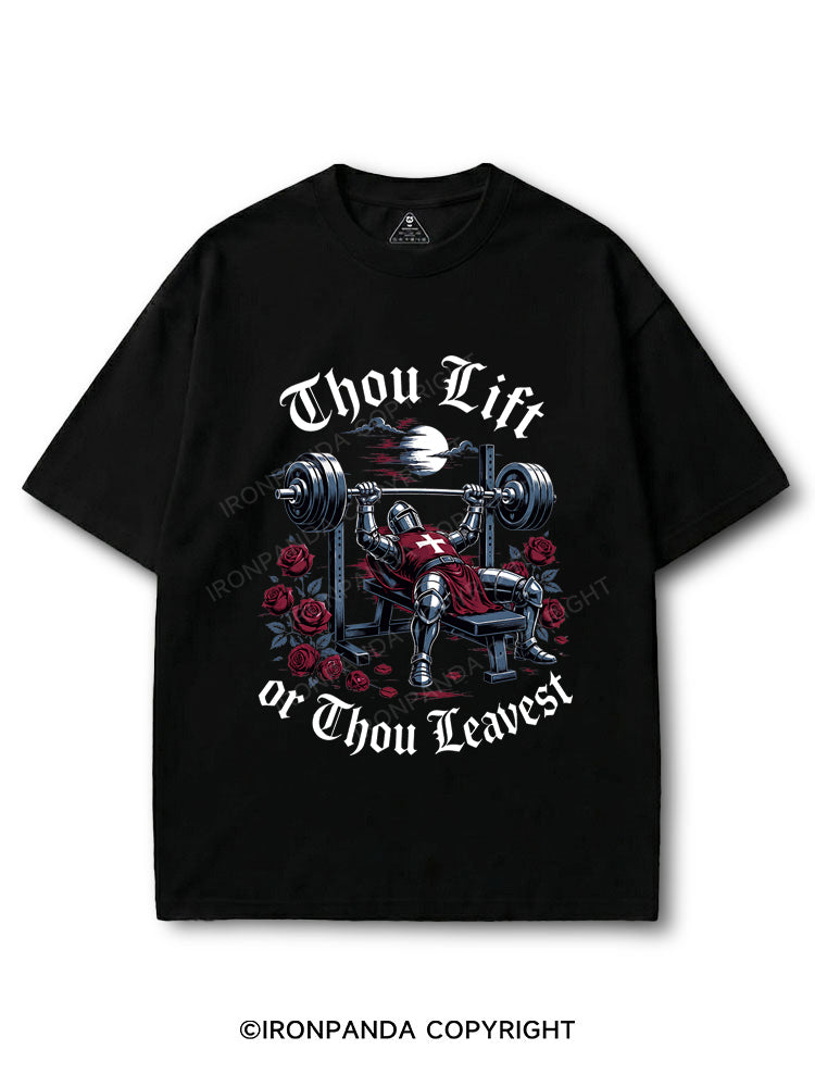 Thou Lift or Thou Leavest COTTON PUMP COVER