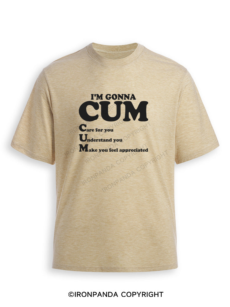 I’M GONNA CUM Ultra Soft Heather T-Shirt