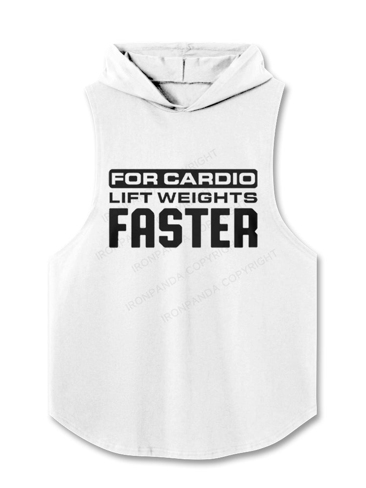 For Cardio Lift Weights Faster Hooded Tank