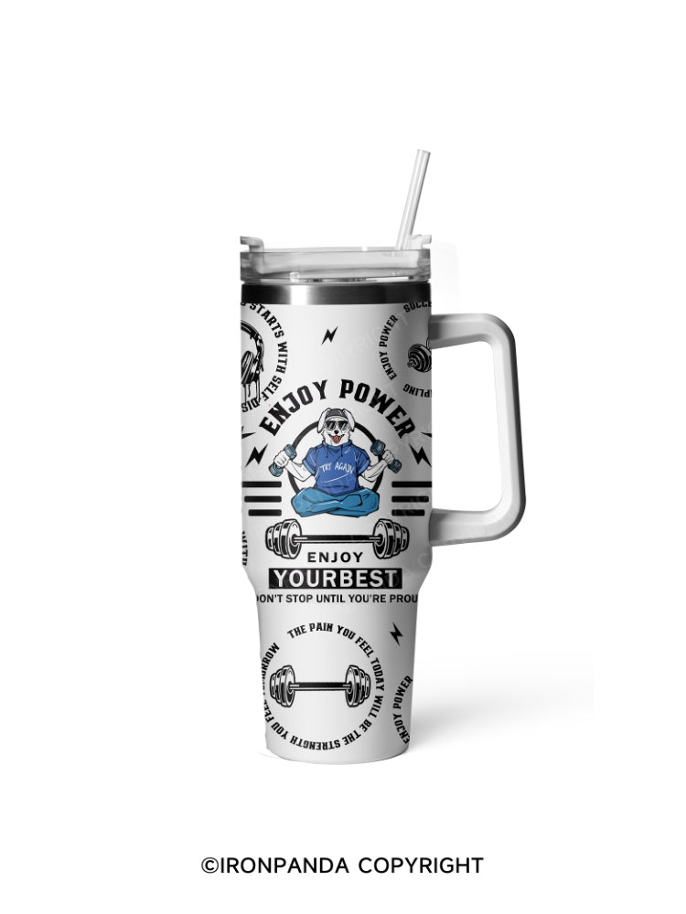 ENJOY POWER 40oz Tumbler