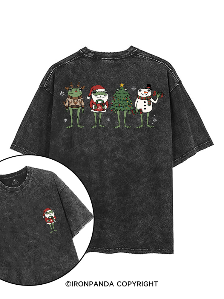 JOLLY FIT FROG SQUAD printed Gym Shirt