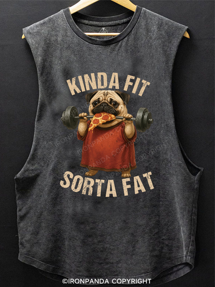 Kinda Fit Sorta Fat Scoop Bottom Cotton Tank