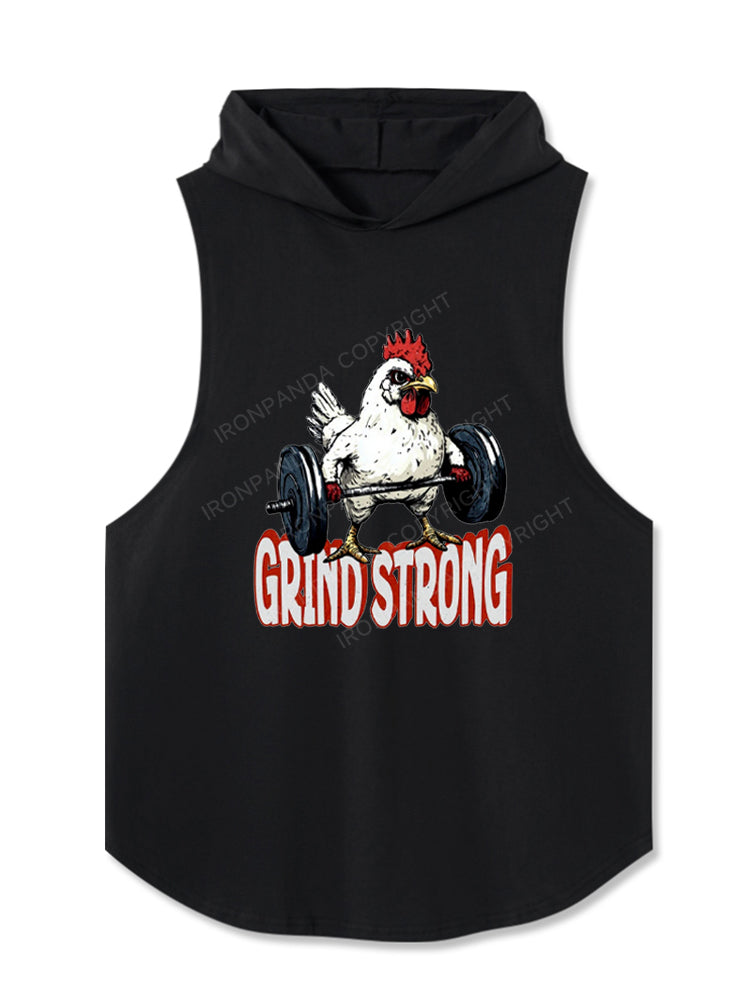 Grind Strong Hooded Tank