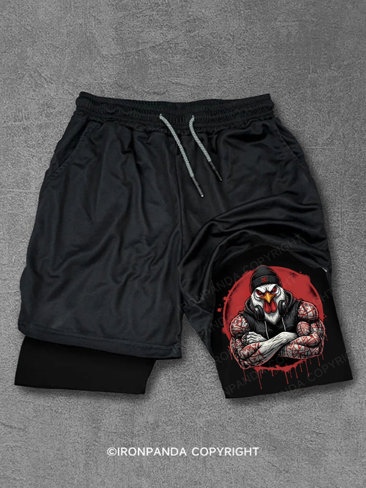 White Feather Beast Performance Training Shorts