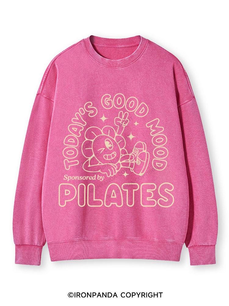 today's good mood sponsored by pilates Washed Sweatshirt