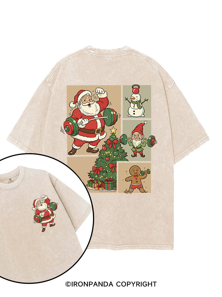 Holiday Fitness Club printed Gym Shirt