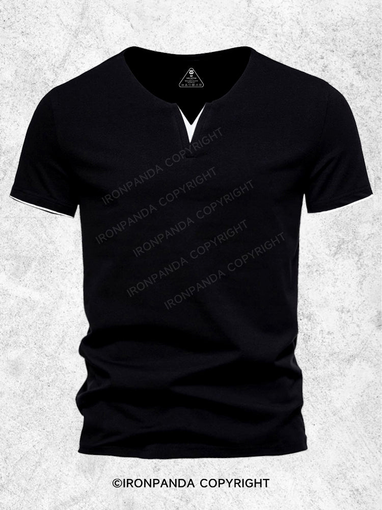Men's Workout V-Neck Shirt