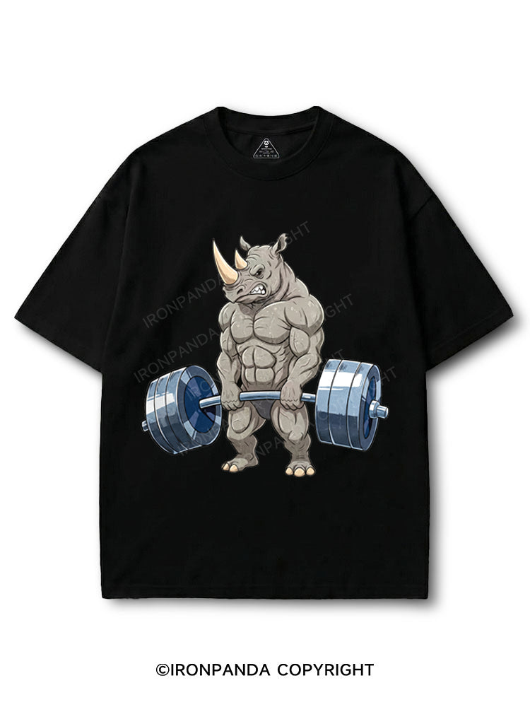 Muscular Rhino Deadlift Gym COTTON PUMP COVER