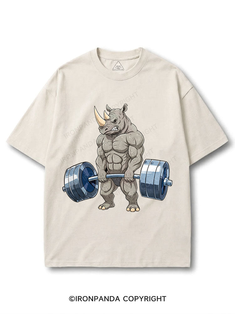 Muscular Rhino Deadlift Gym COTTON PUMP COVER