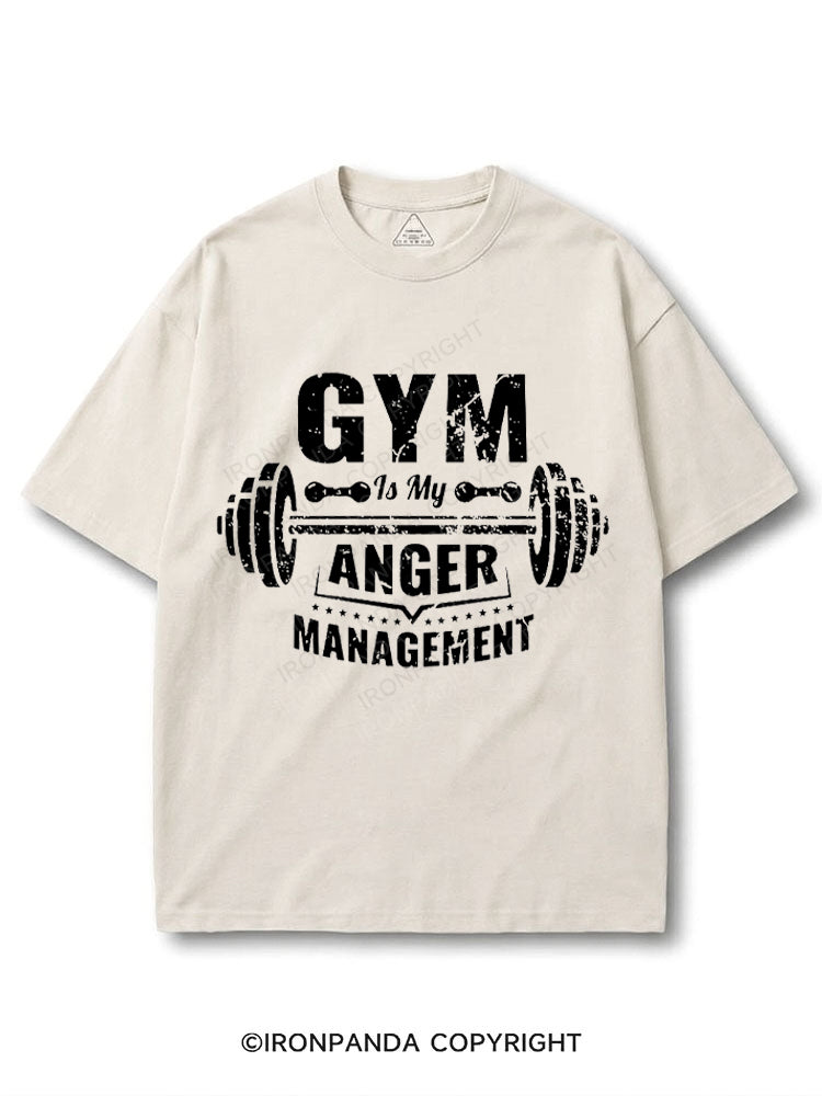 Gym Is My Anger Management COTTON PUMP COVER