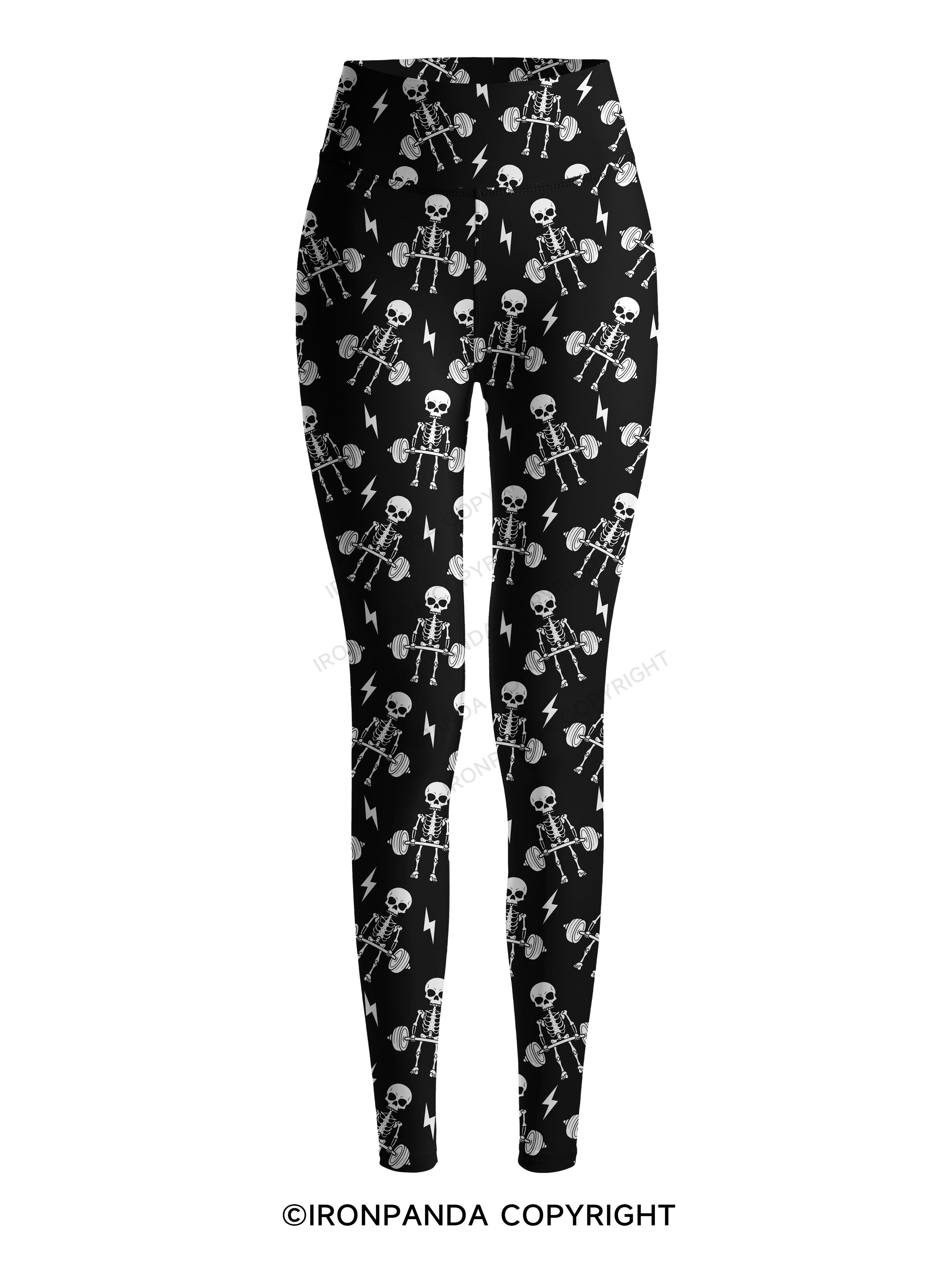 Deadlift Squad Printed Yoga Pants