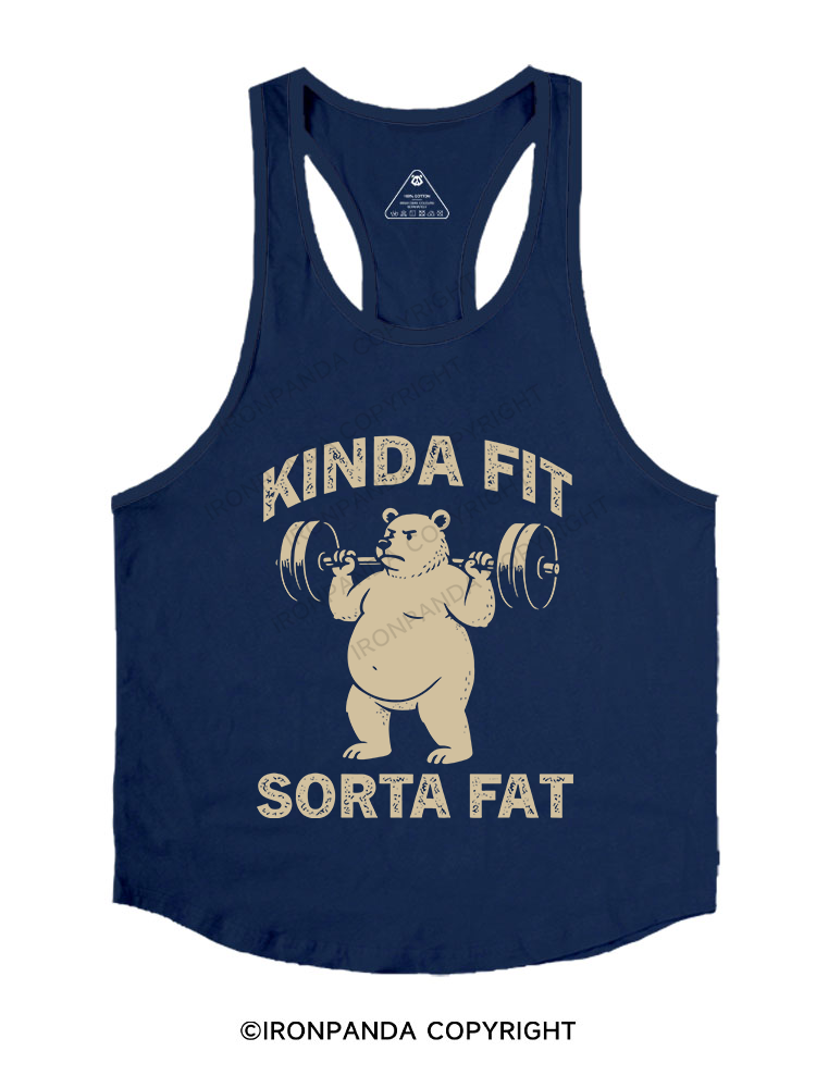 Kinda Fit Sorta Fat Stringer Gym Vest