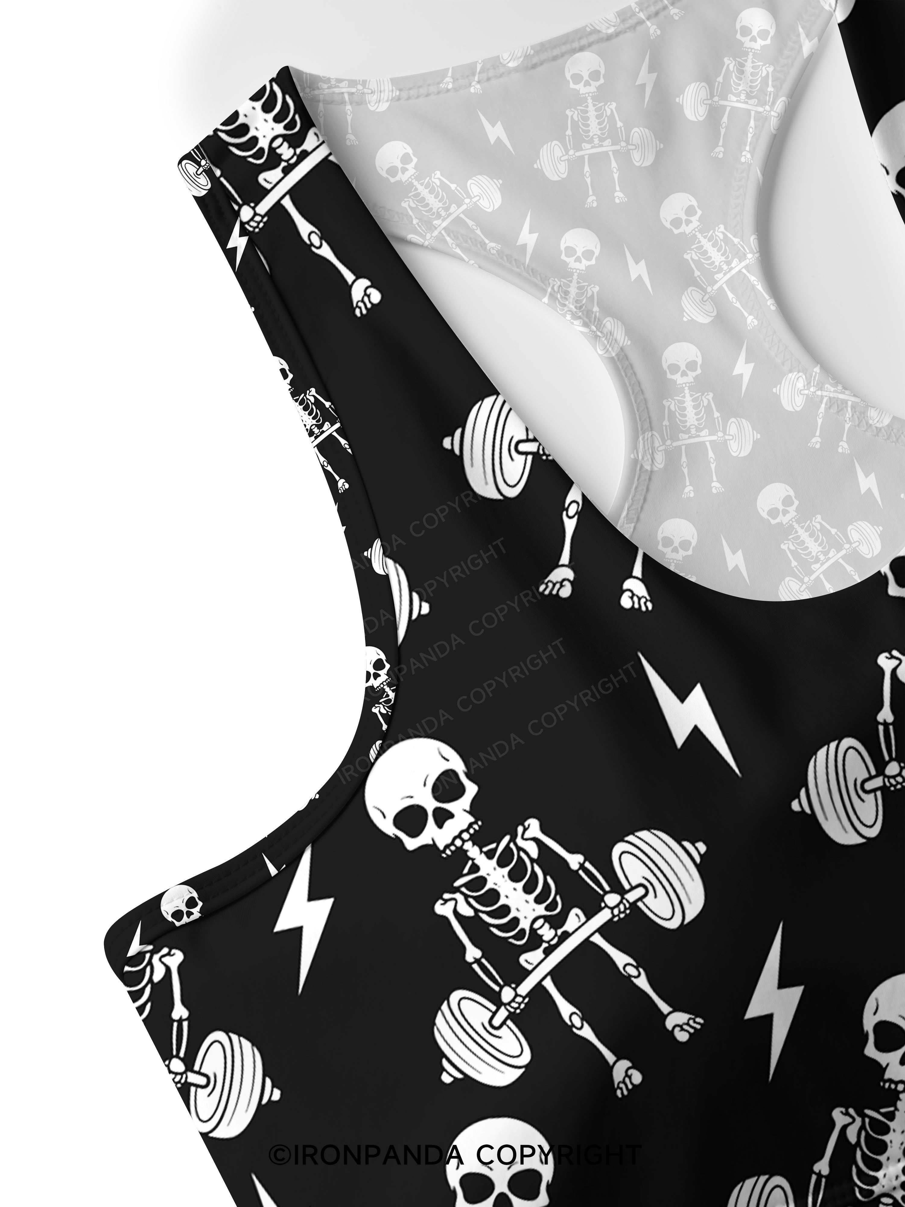 Deadlift Squad Racerback Sports Bra