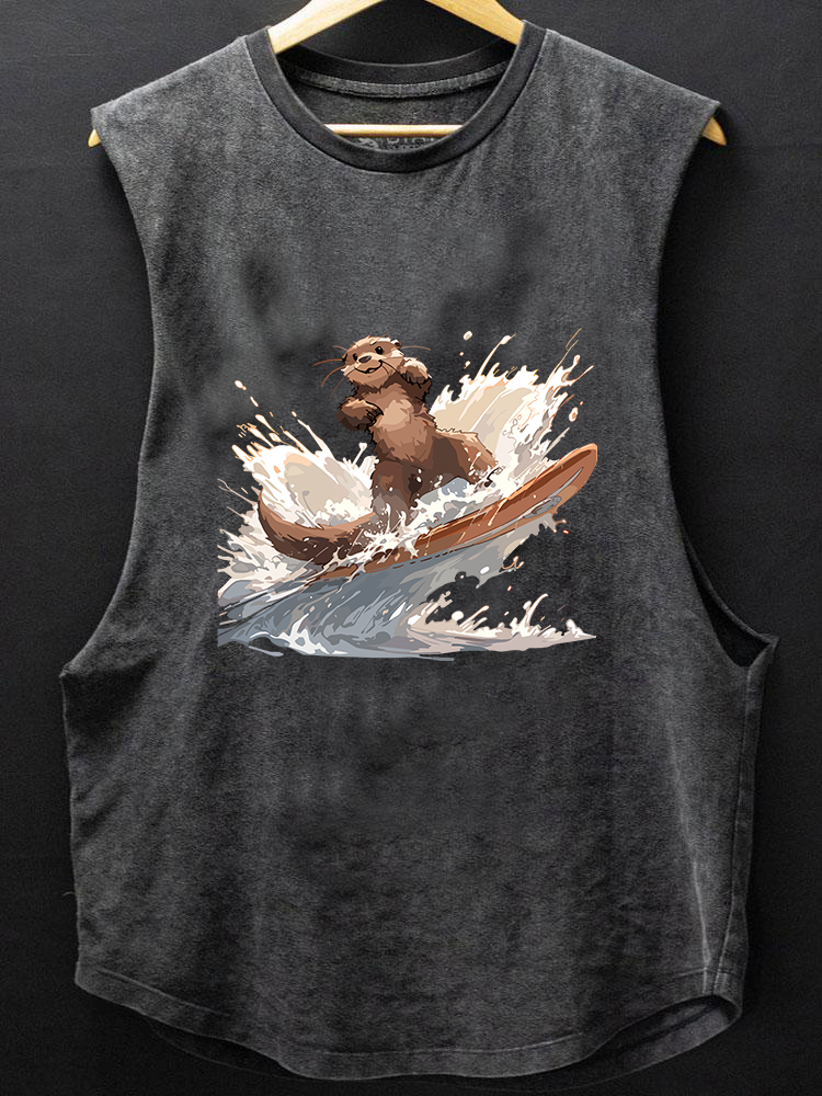 surf otter BOTTOM COTTON TANK