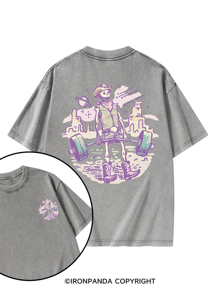 deadlift printed Gym Shirt