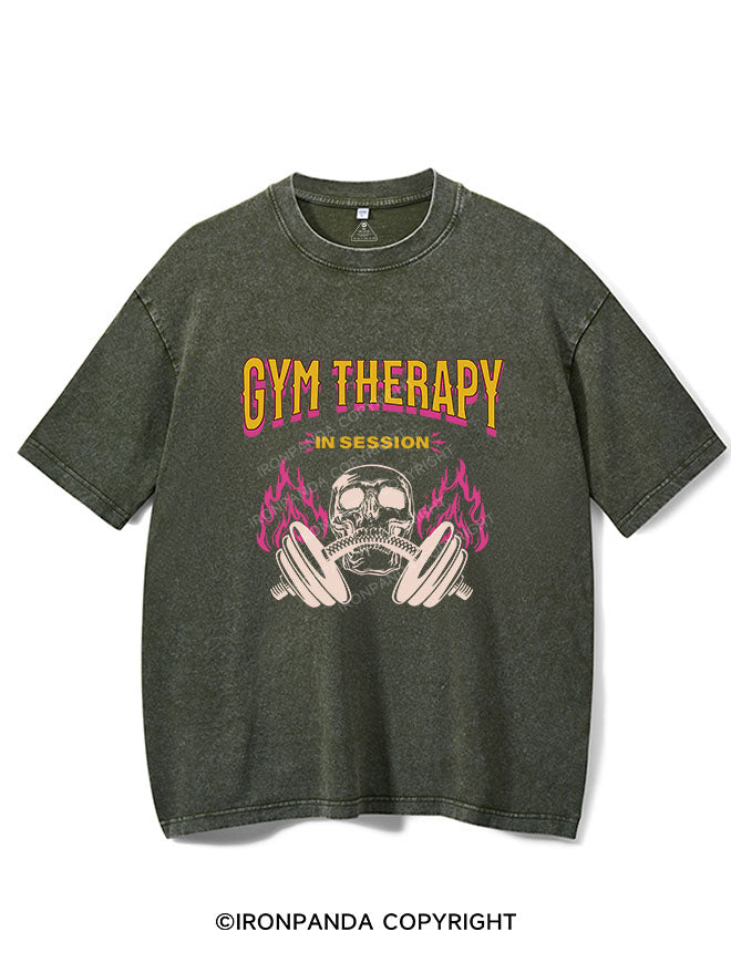 GYM THERAPY IN SESSION VINTAGE GYM SHIRT