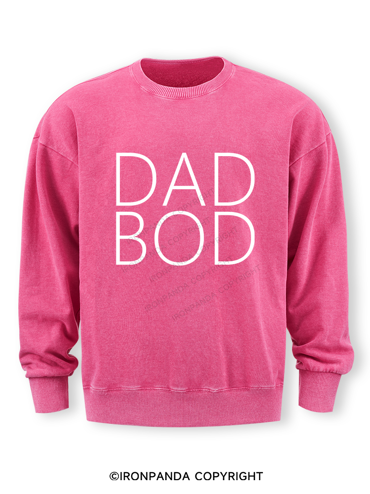 Dad Bod Washed Sweatshirt