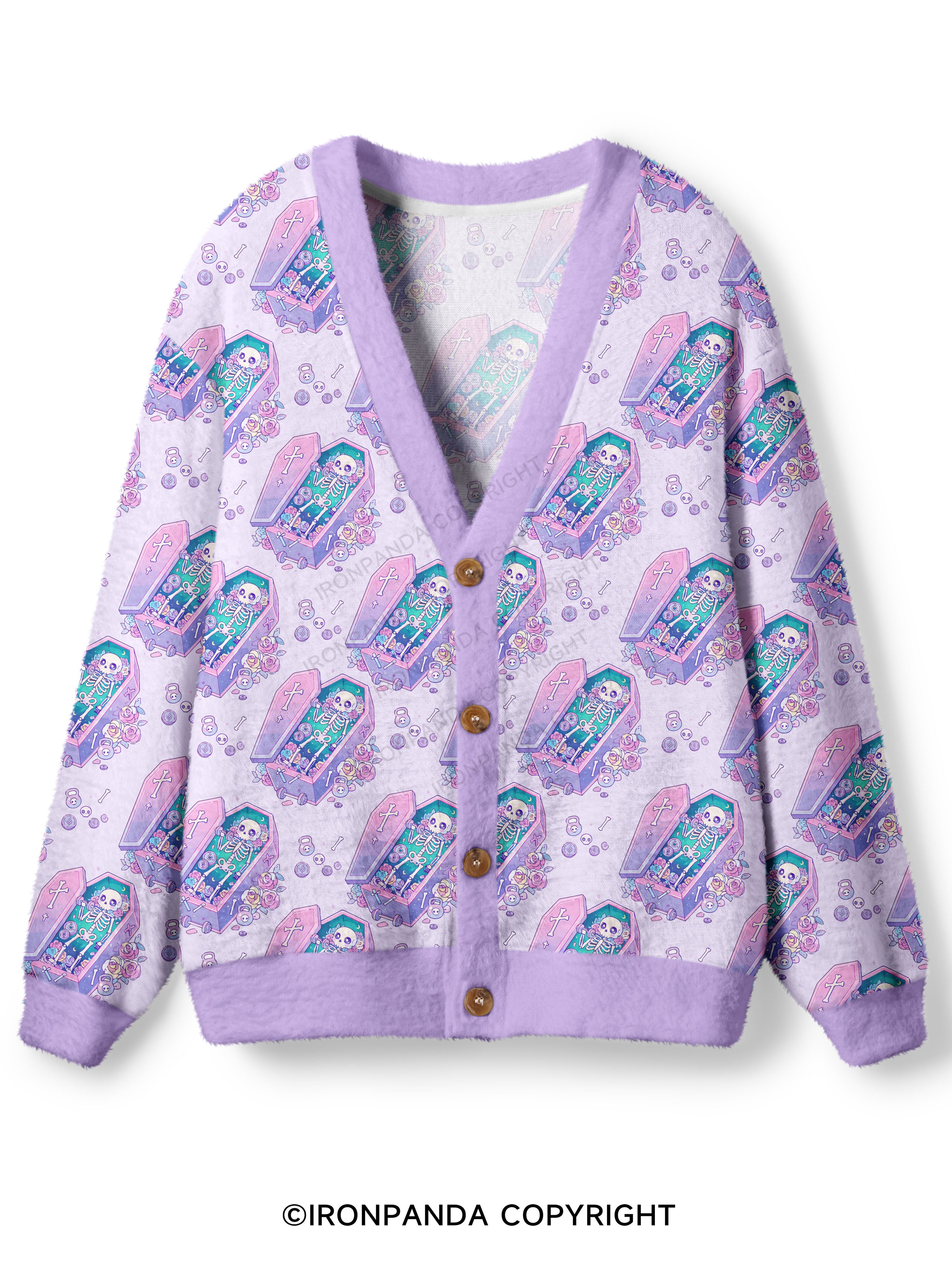 Dead Lifter Ugly Cardigan Sweater