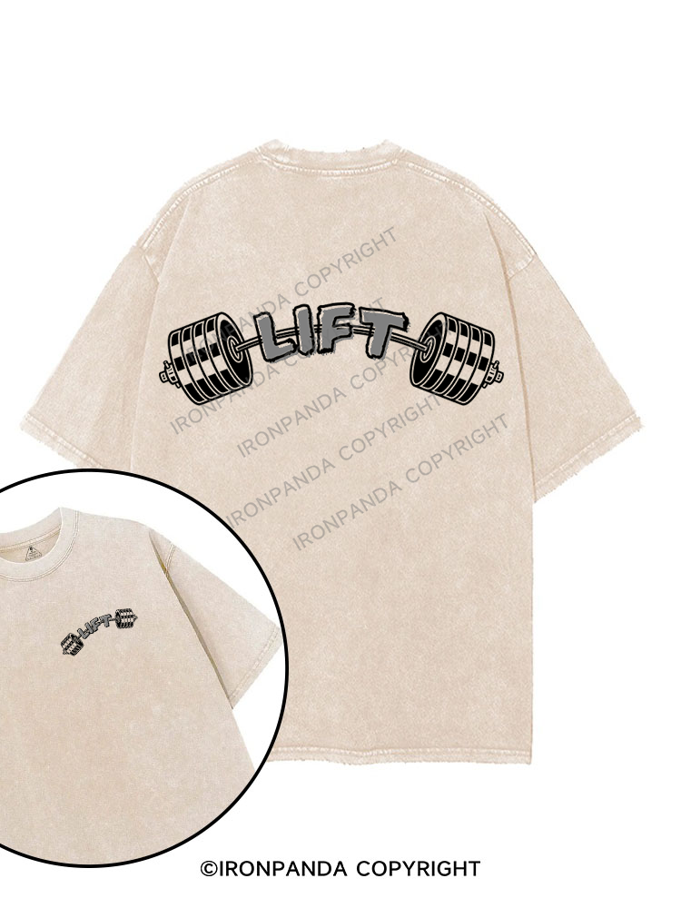 LIFT printed Gym Shirt